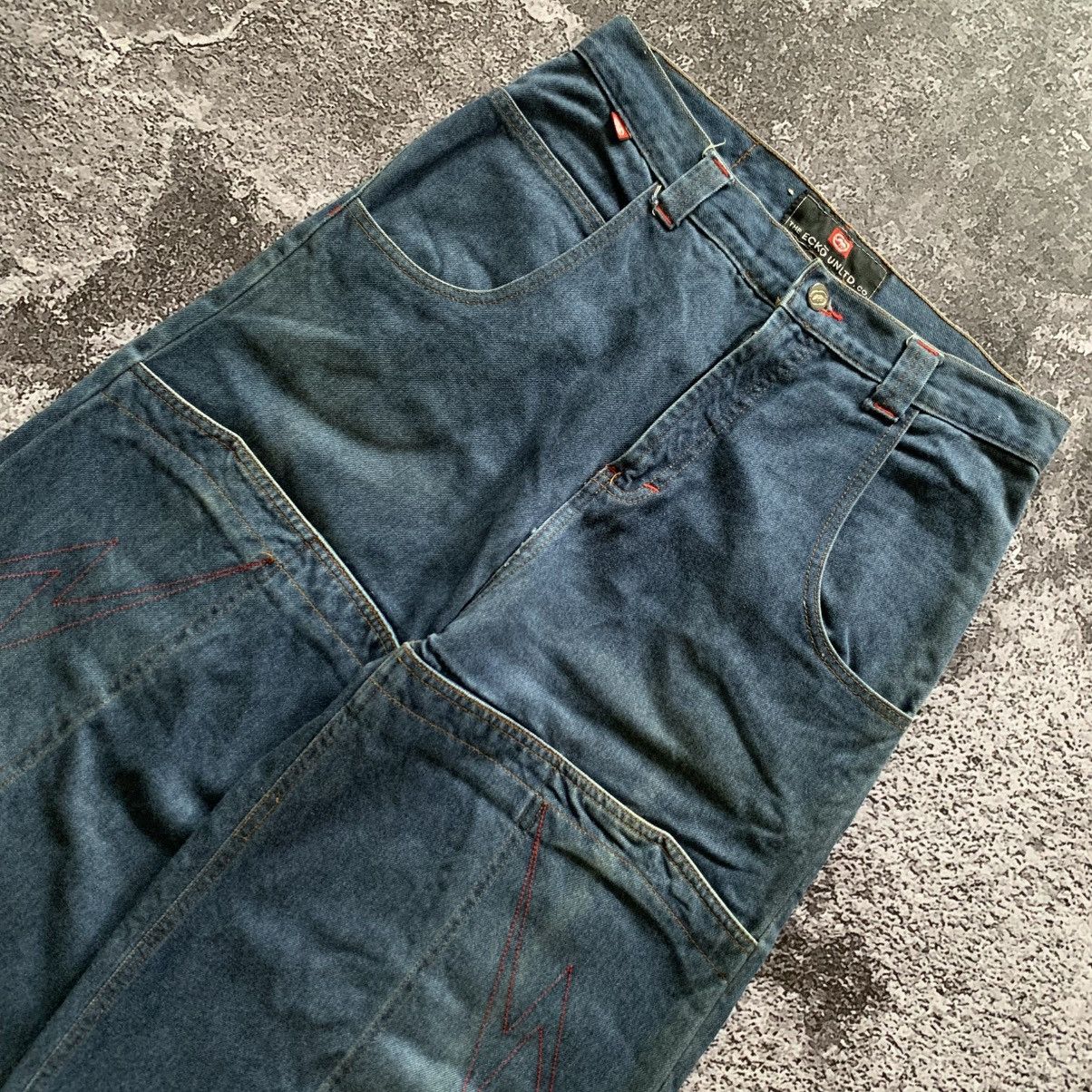 Ecko Unltd. Y2K Ecko Unltd Big Pocket Baggy Pants Size US 31 - 8 Thumbnail