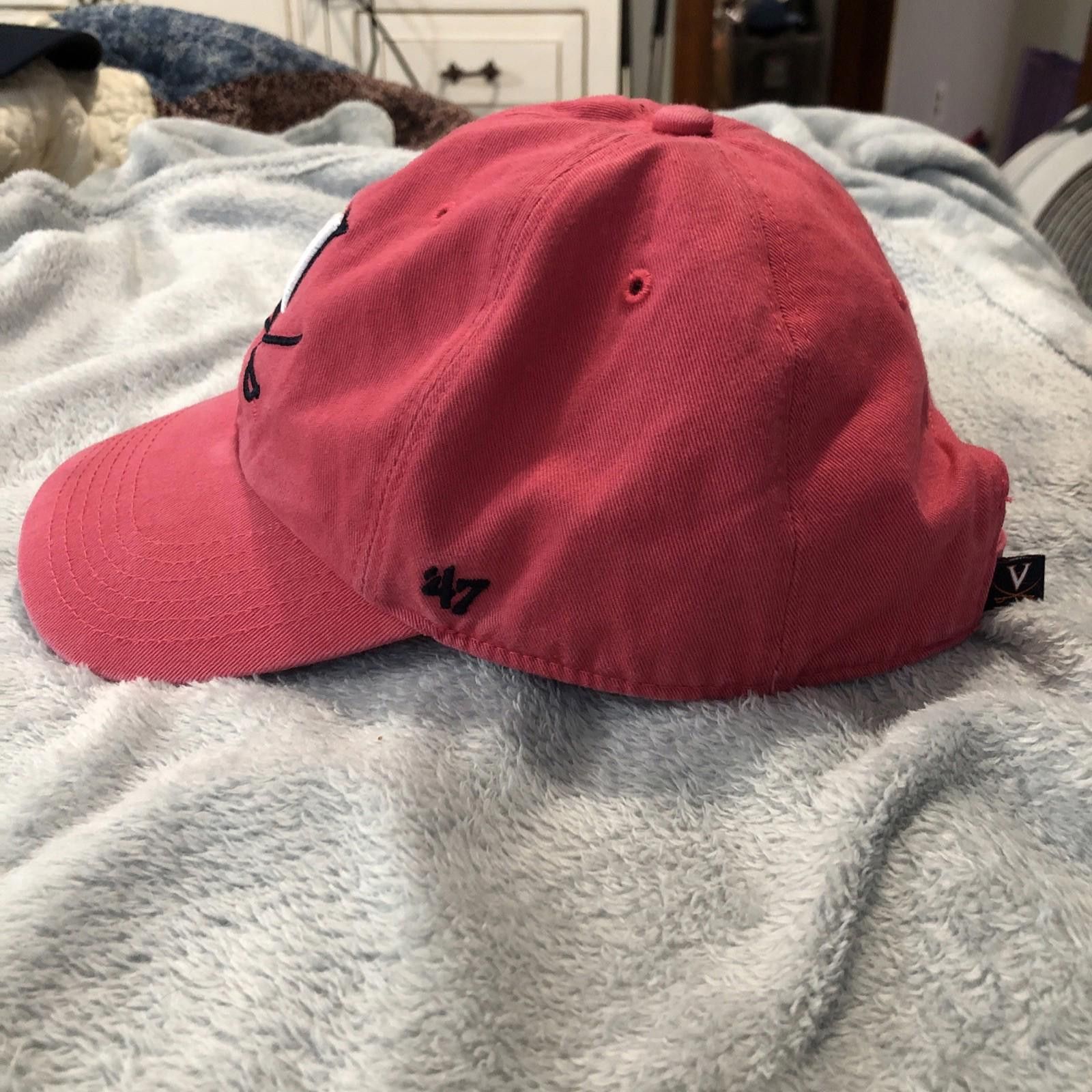 47 Virginia College Hat NCAA 47 Brand Women’s OSFA Size ONE SIZE - 3 Thumbnail