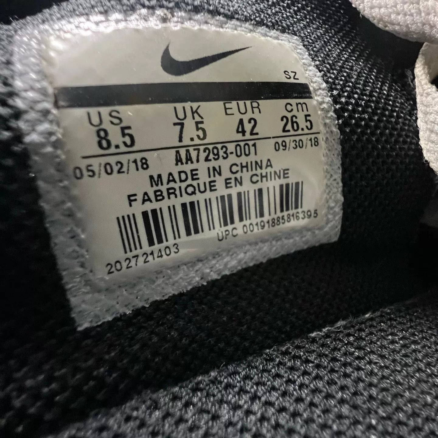 Nike Nike Air Max 90 Black Size US 8.5 / EU 41-42 - 8 Thumbnail
