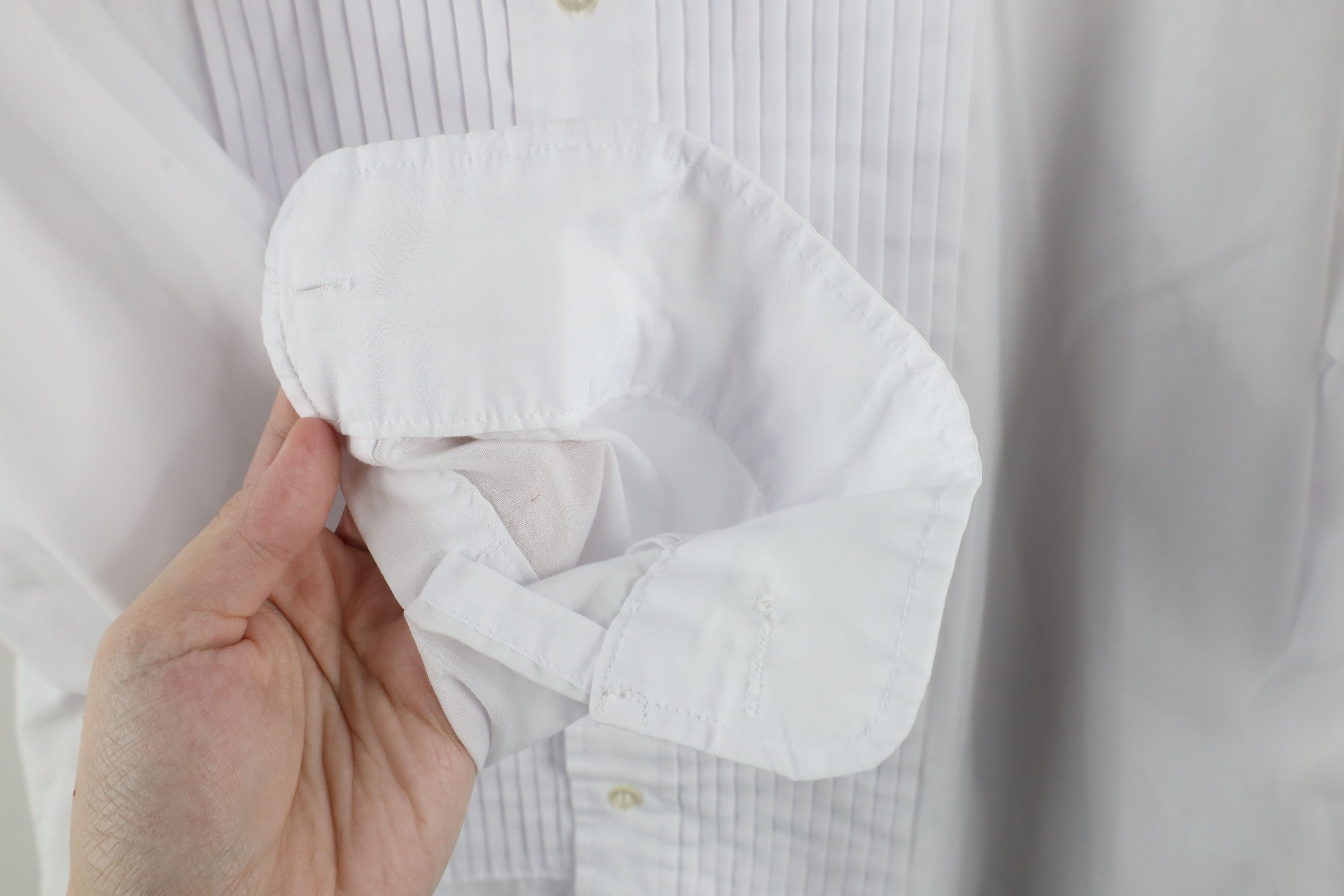 Vintage Vintage 90s Streetwear Ruffled Tuxedo Prom Button Shirt Size US M / EU 48-50 / 2 - 6 Thumbnail