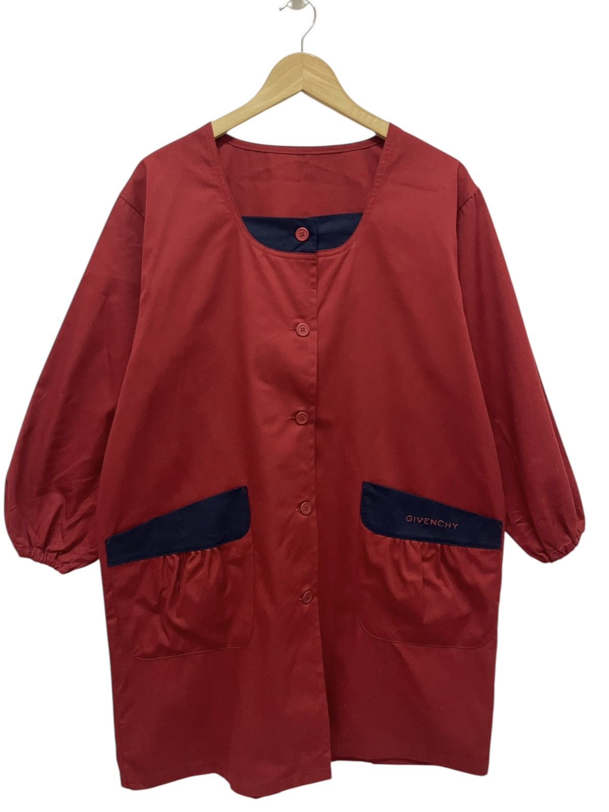 Givenchy × Vintage Vintage GIVENCHY Tabliers Coat Size L / US 10 / IT 46 - 1 Thumbnail