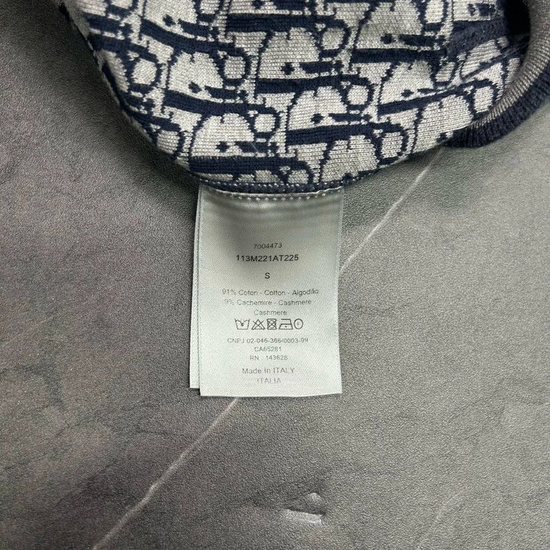 Dior Dior Logo Wool Hoodie Jacket-2505 Size US S / EU 44-46 / 1 - 6 Thumbnail