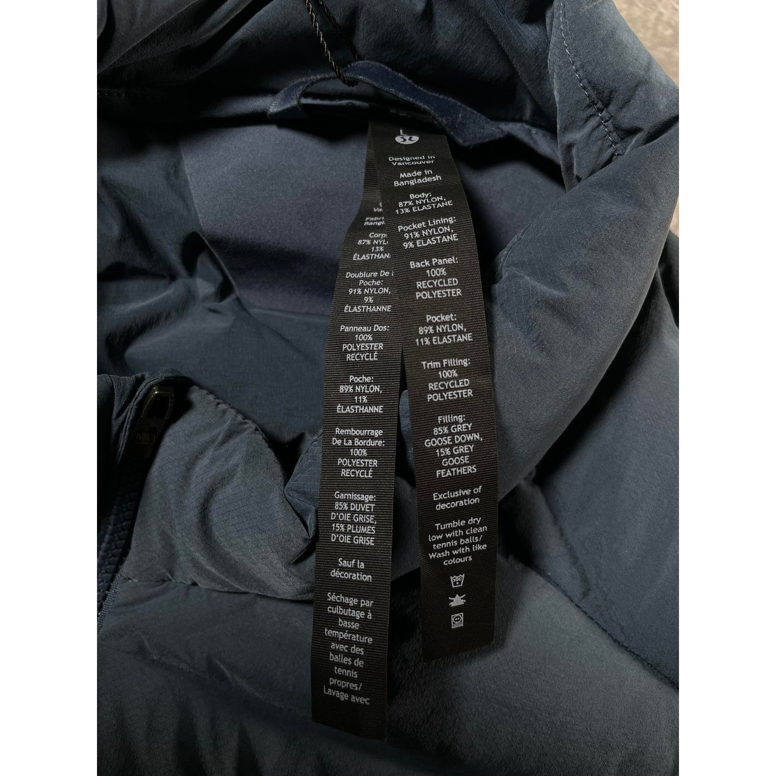Lululemon Lululemon Powder Blue Puffer Jacket Size US L / EU 52-54 / 3 - 3 Thumbnail