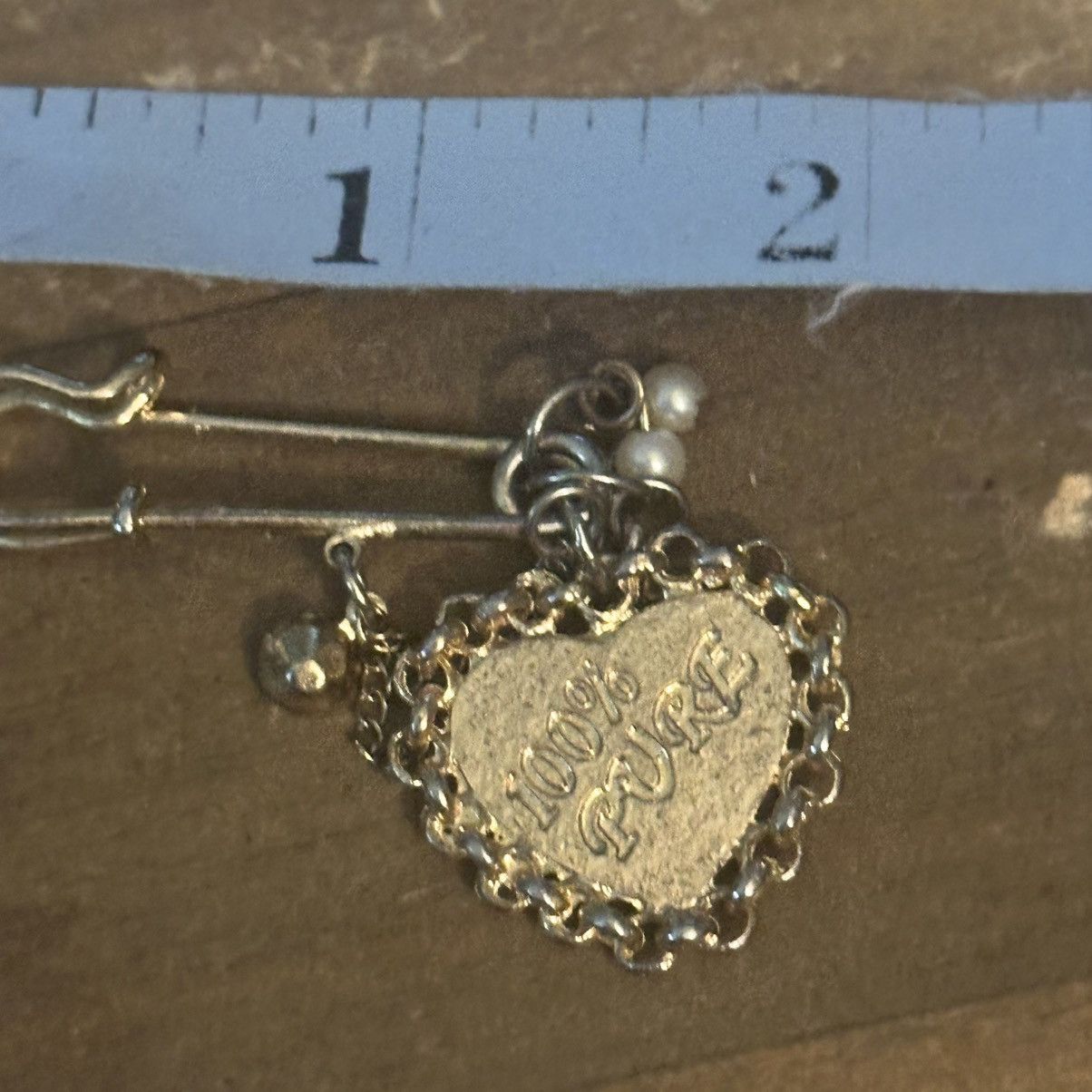 Juicy Couture Vintage Juicy Couture safety pin charm brooch Size ONE SIZE - 3 Thumbnail