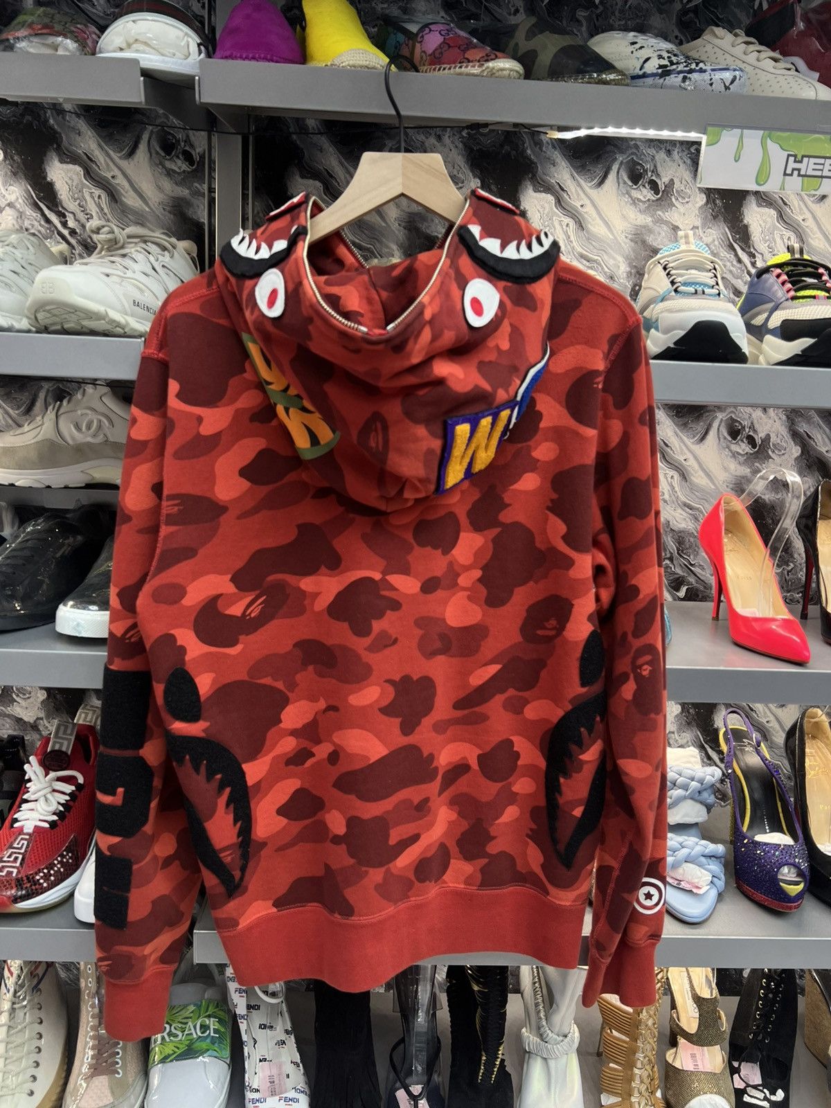 Bape Bape Full Shark Zipper Size US L / EU 52-54 / 3 - 2 Thumbnail
