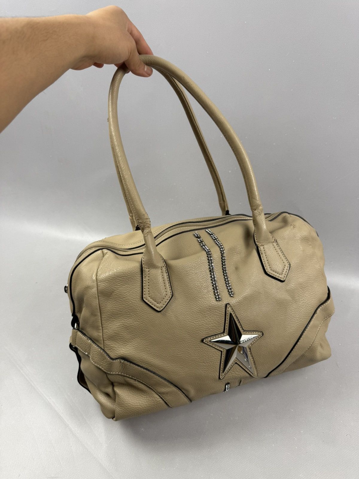 Mugler Mugler handbag vintage y2k beige leather model Size ONE SIZE - 1 Thumbnail
