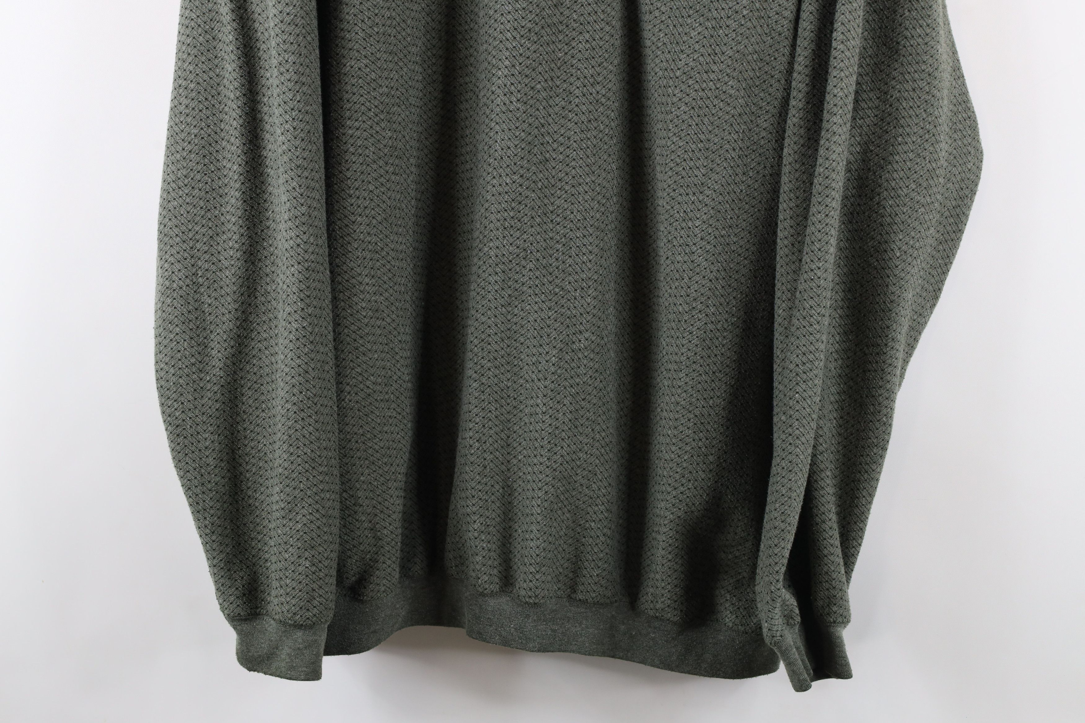 Vintage Vintage 90s Streetwear Collared Pullover Long Sleeve Polo Size US XXL / EU 58 / 5 - 3 Thumbnail