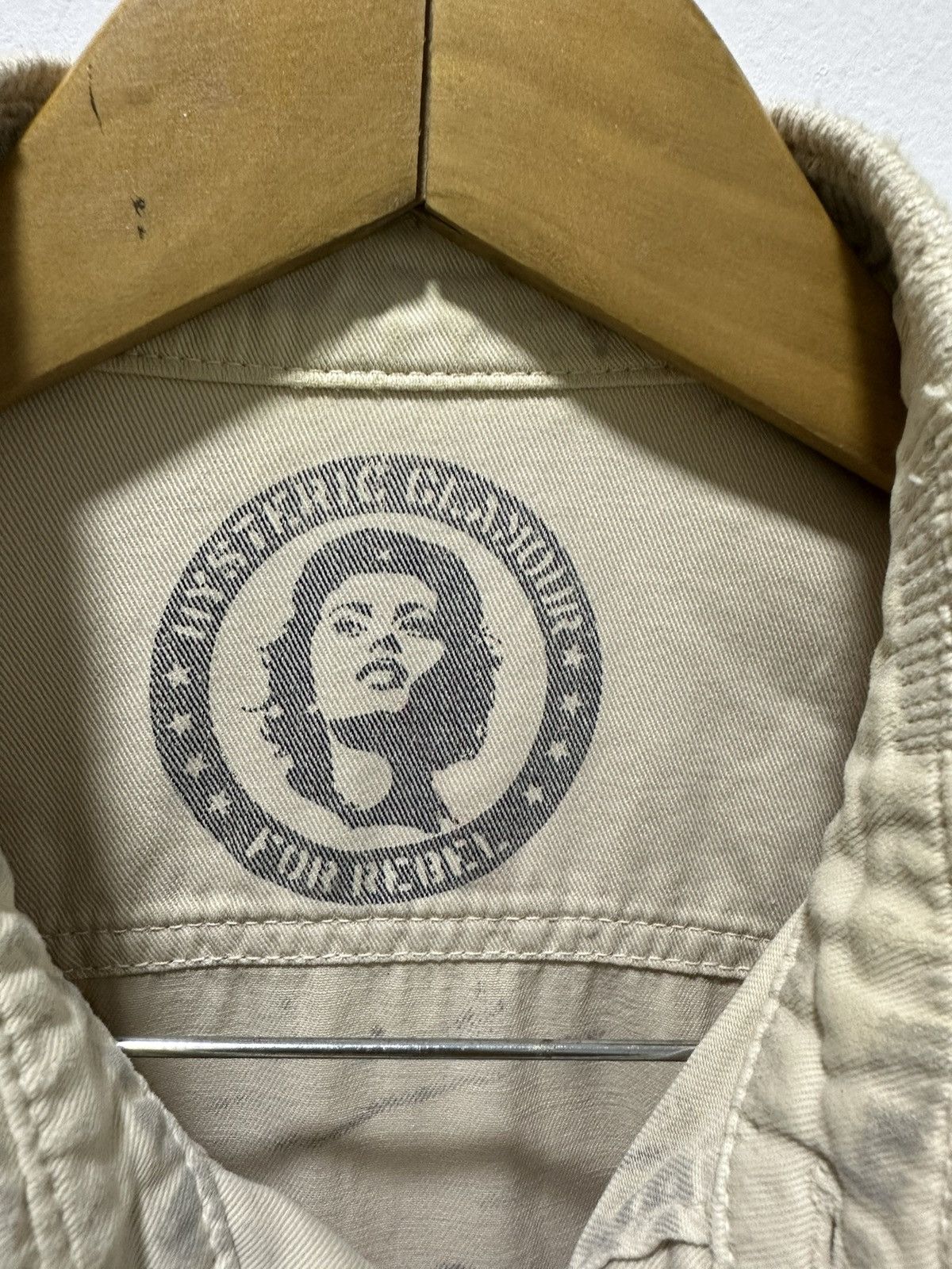 Hysteric Glamour Hysteric Glamour For Rebel 5 Pocket Button Up shirt HellXXX Size US M / EU 48-50 / 2 - 3 Thumbnail