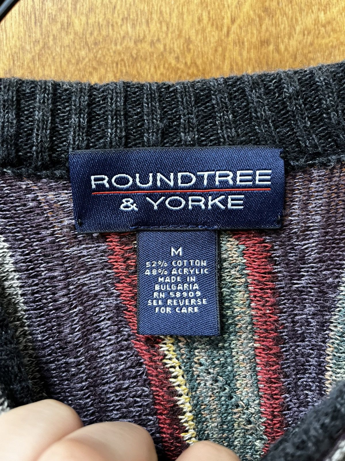 Vintage Vintage Roundtree & Yorke Sweater Size US M / EU 48-50 / 2 - 2 Thumbnail
