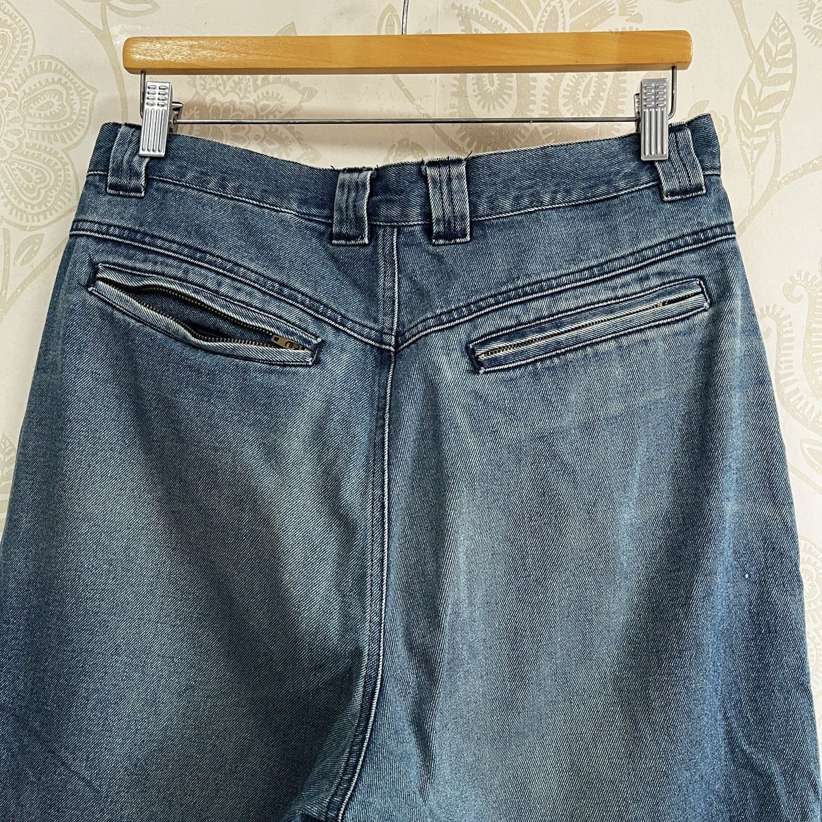 Harley Davidson × Vintage Harley Davidson Double Knee Denim Jeans Size US 35 - 21 Thumbnail