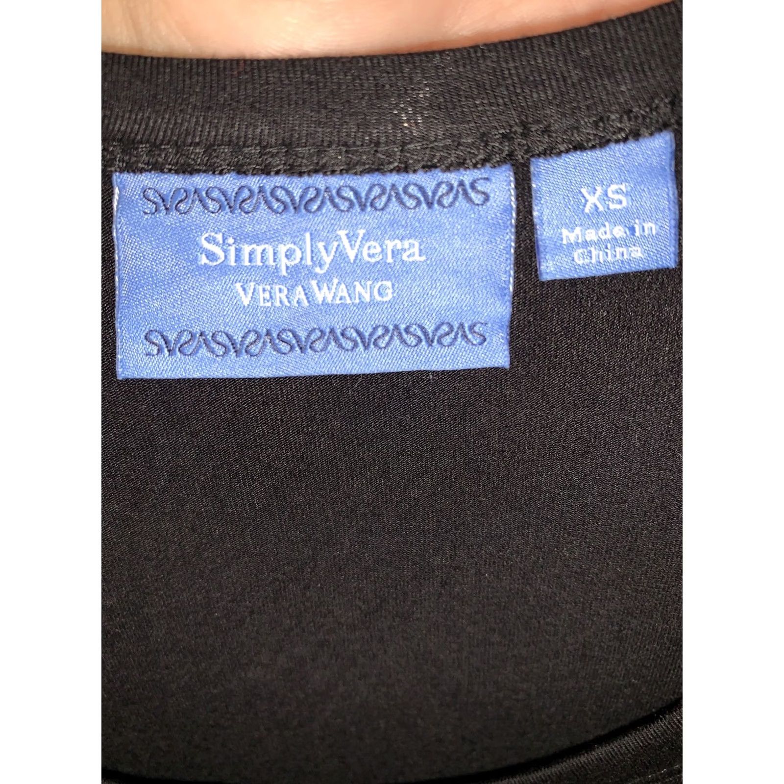 Vintage Simply Vera Wang Dress Women XS Black Sleeveless Pocket NWT-4178 Size XS / US 0-2 / IT 36-38 - 5 Thumbnail