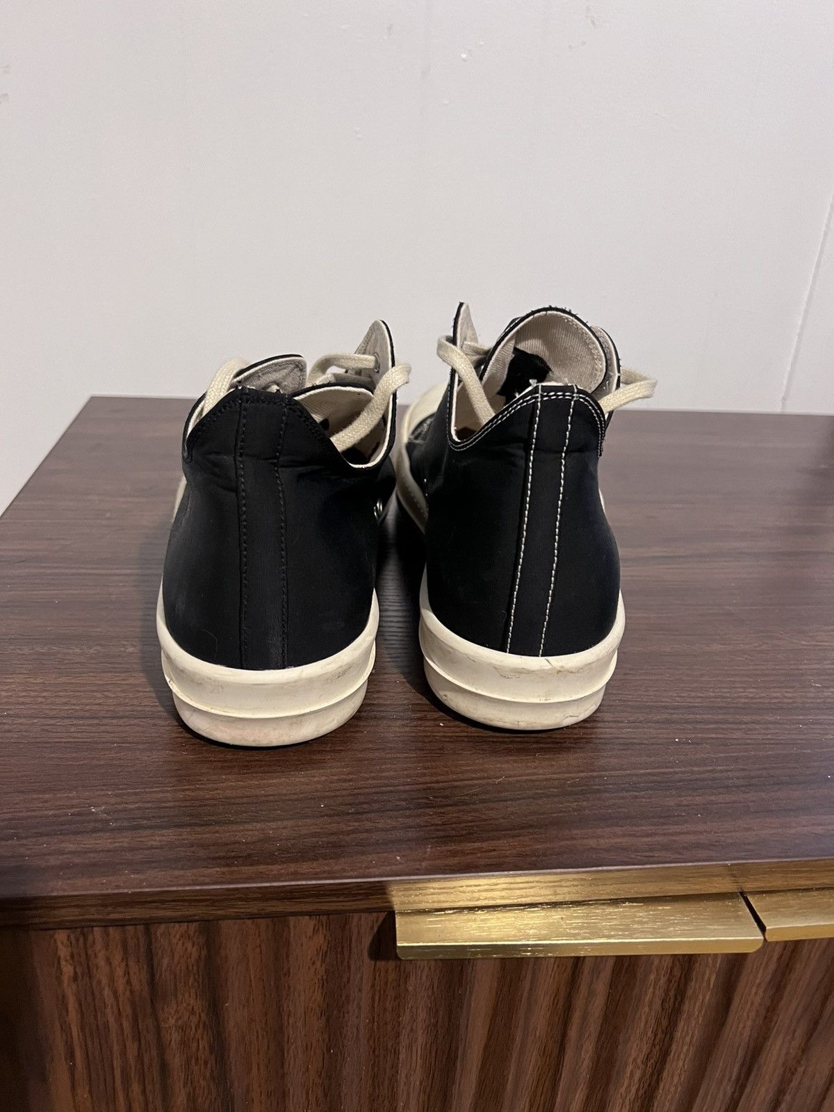 Rick Owens Drkshdw Rick Owens Alternate Stitch Ramones Size US 12 / EU 45 - 4 Thumbnail