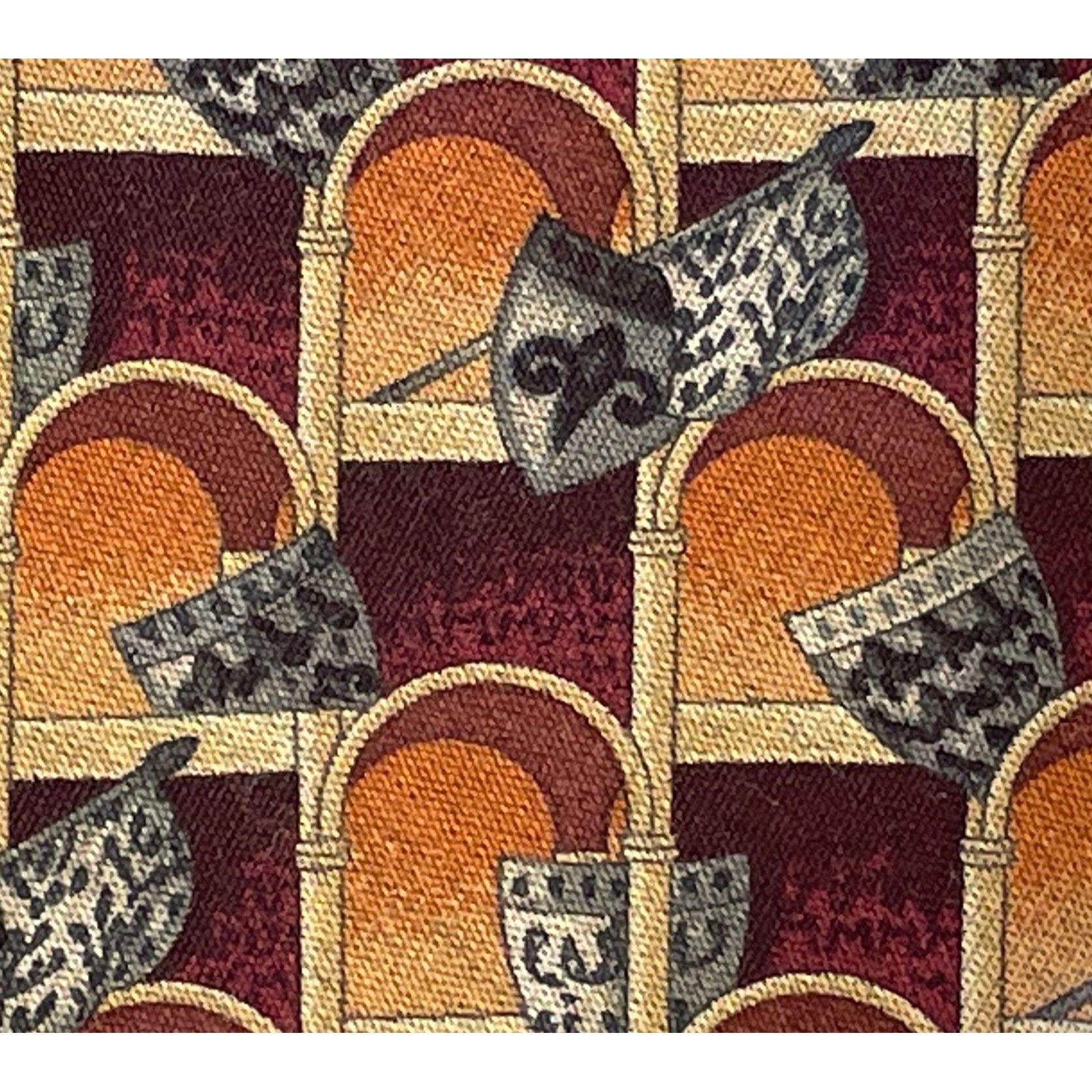 Ermenegildo Zegna Vtg Ermenegildo Zegna Orange Gold Silk Neck Tie Size ONE SIZE - 2 Thumbnail