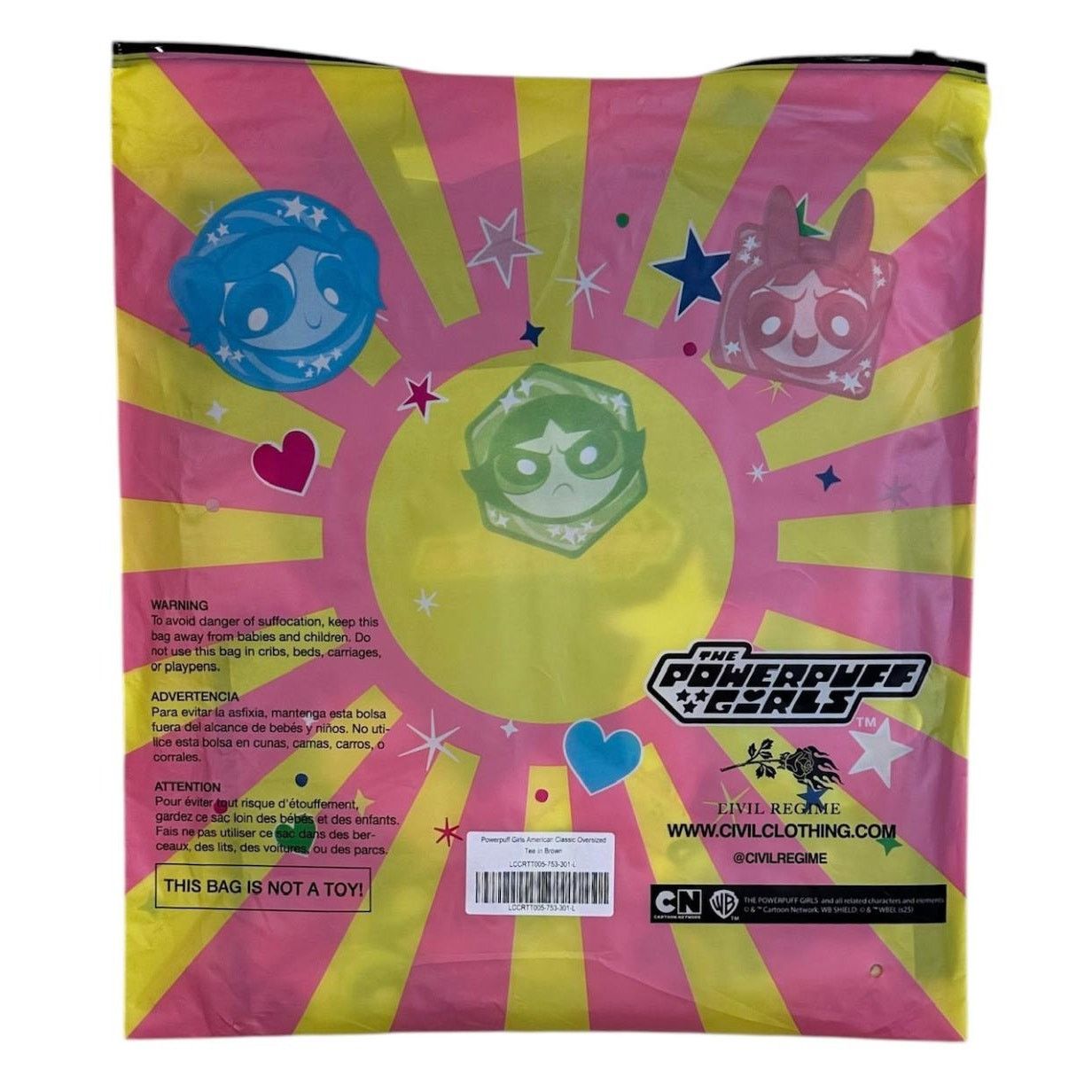 Civil Regime Civil Regime X The Powerpuff Girls American Classic Tee Size US XL / EU 56 / 4 - 5 Thumbnail