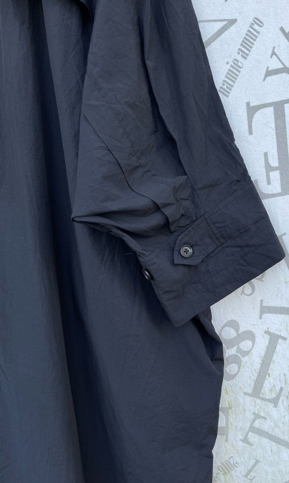 Issey Miyake 🔥A/W 1980'S ISSEY MIYAKE PERMANENTE OVERSIZED COAT JACKET Size US M / EU 48-50 / 2 - 18 Thumbnail