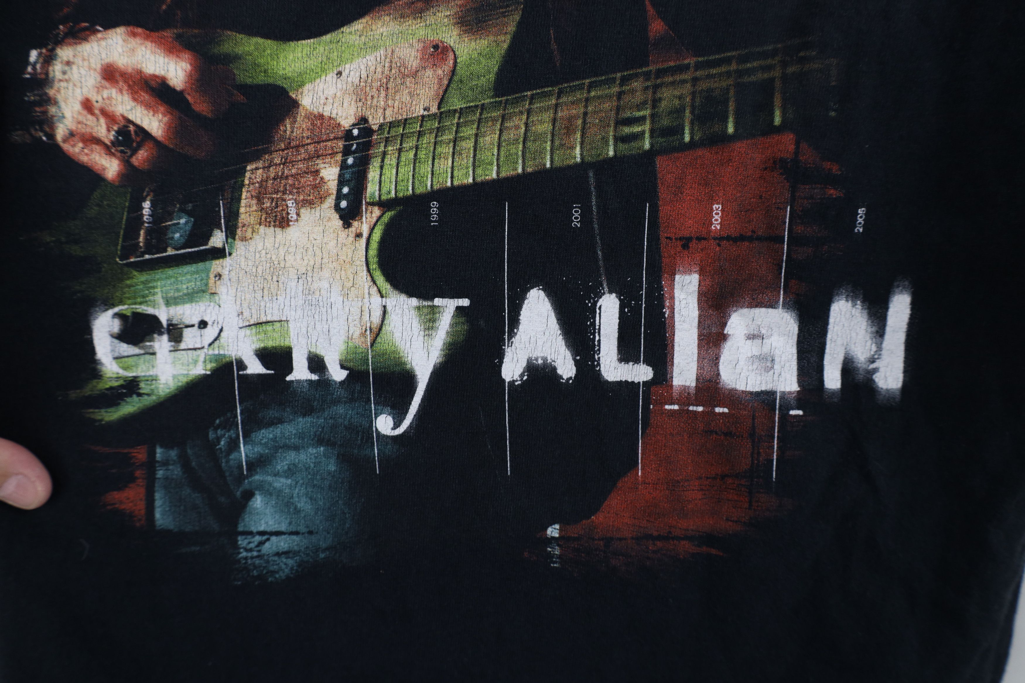 Vintage Vintage Y2K 2007 Tour Gary Allan Band T-Shirt Black Size US M / EU 48-50 / 2 - 5 Thumbnail