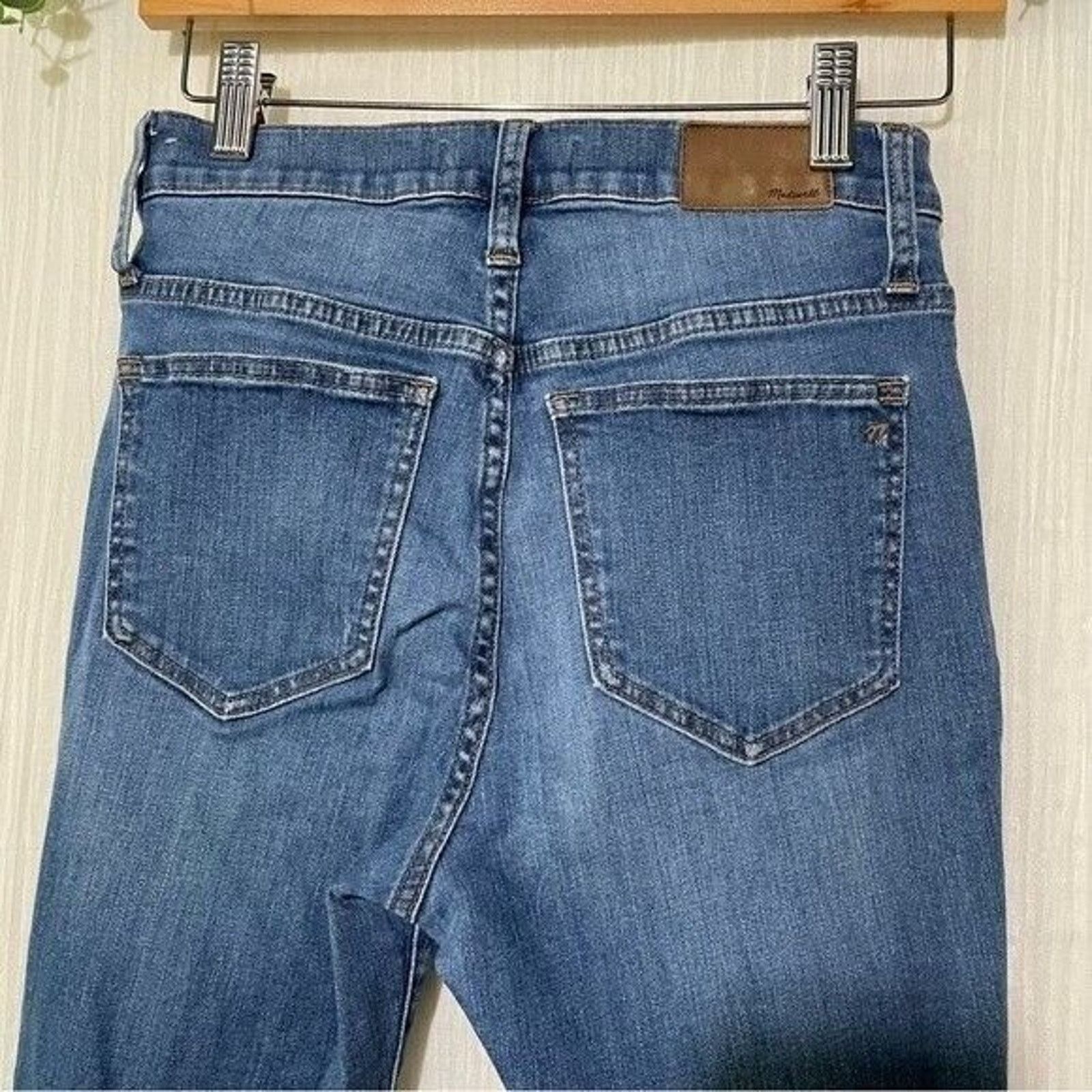Madewell Madewell Jeans Women's Size 26 Skinny Crop 9" High-Rise Size 26" / US 2 / IT 38 - 6 Thumbnail