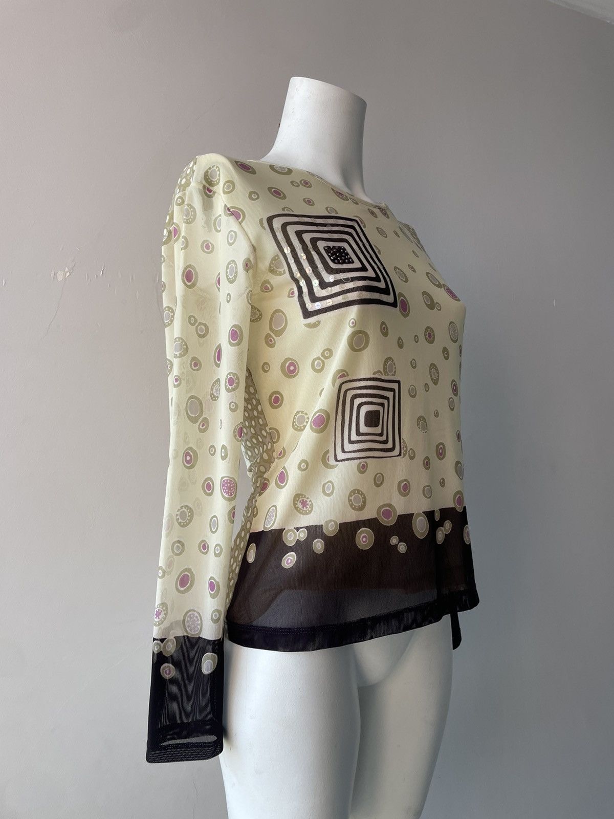 Vintage y2k blouse Size S / US 4 / IT 40 - 12 Thumbnail