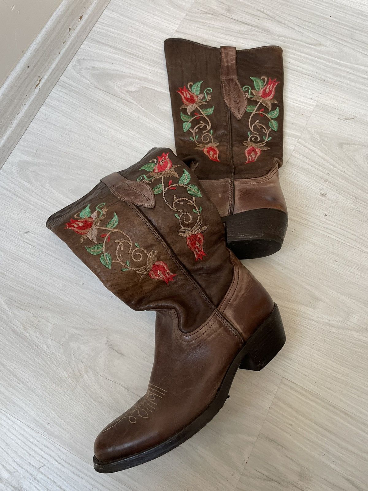 Vintage Vintage cowboy boots Size US 6.5 / IT 36.5 - 14 Thumbnail