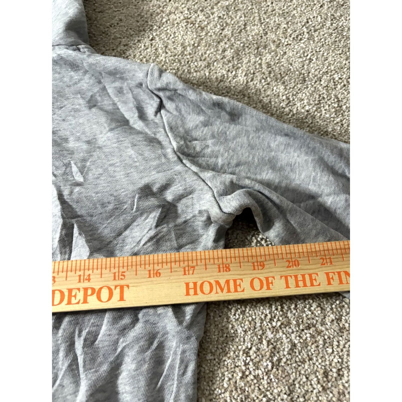 Nike Nike Mens Hoodie Grey Fleece Pullover Small Swoosh 836123-063 Size US M / EU 48-50 / 2 - 8 Thumbnail