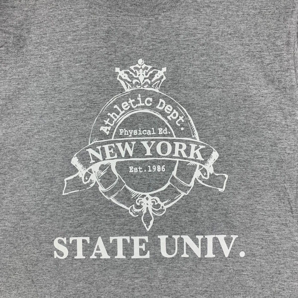 Fruit Of The Loom Vintage NEW YORK STATE UNIVERSITY Athletic Dept Tee Shirt Size M / US 6-8 / IT 42-44 - 3 Thumbnail