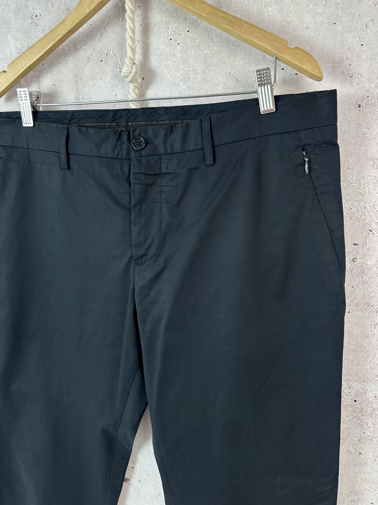 Dirk Bikkembergs Dirk Bikkembergs Sport Couture Navy Zip Pocket Men’s Pants Size US 34 / EU 50 - 5 Thumbnail