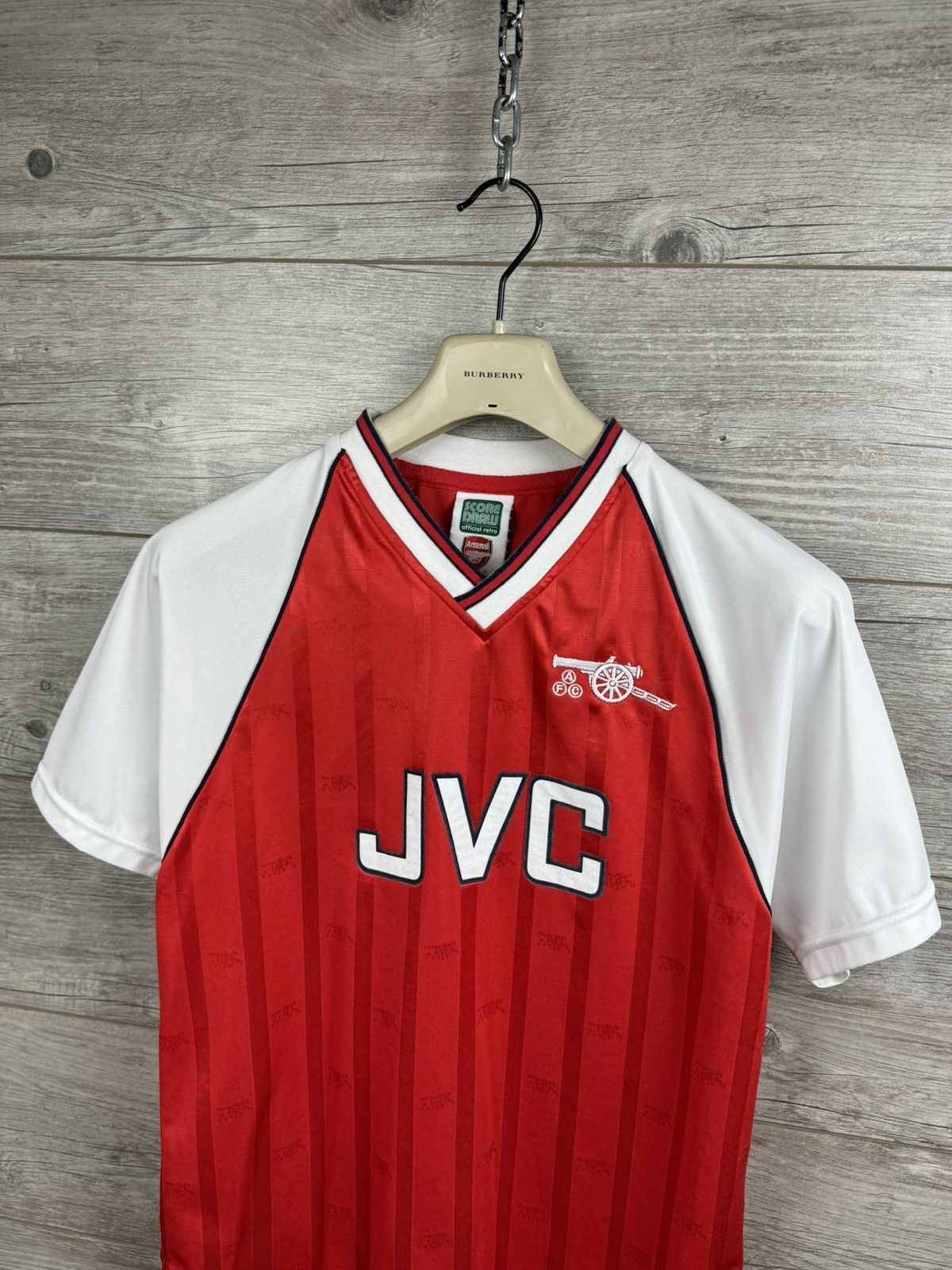 Other Arsenal JVC 90s jersey Football Shirt 1988 - 1990 style Size US S / EU 44-46 / 1 - 3 Thumbnail