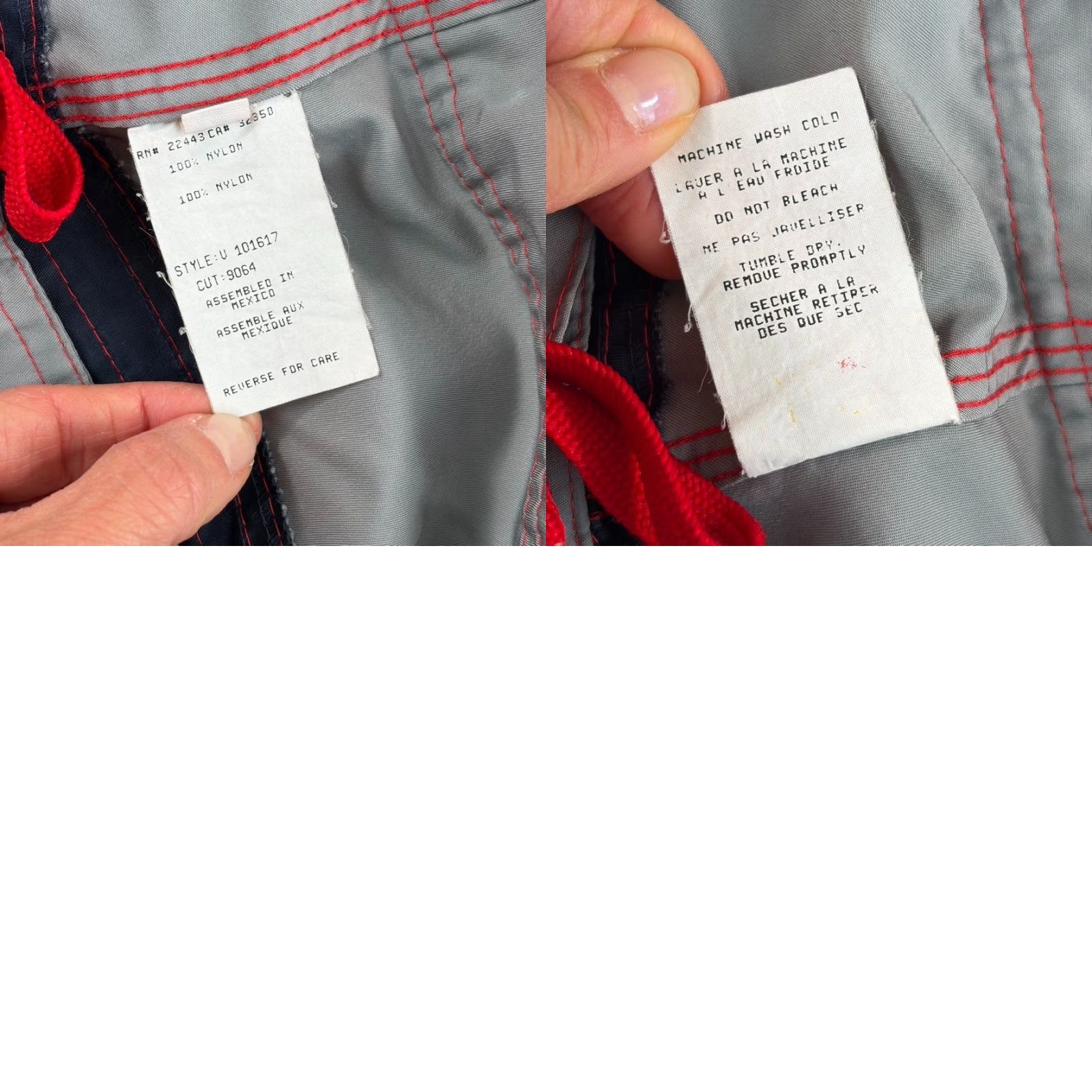 Quiksilver VINTAGE Quiksilver Board Shorts Men 33 Red Grey Multi SpellOut Logo Surf Pocket 33 Size US 33 - 8 Thumbnail