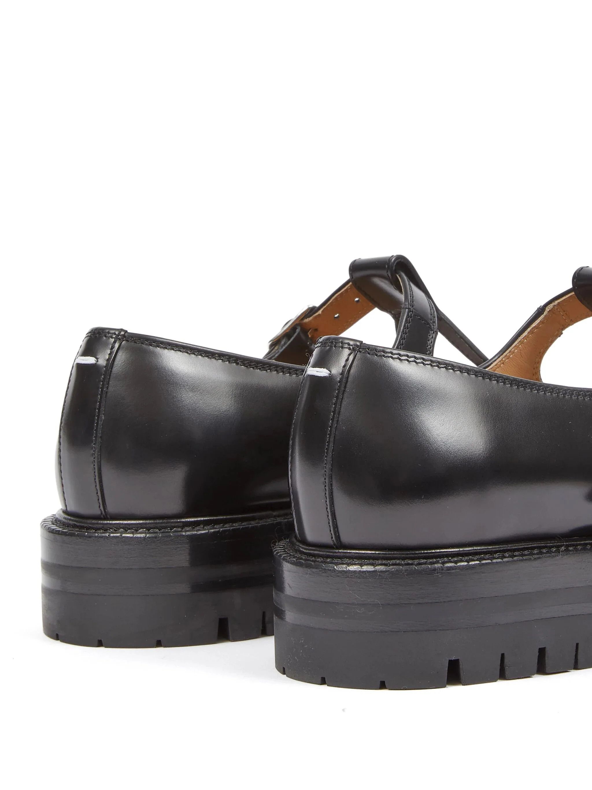 Maison Margiela oc11z0825 Tabi Mary Jane Shoes in Black Size US 11 / IT 41 - 4 Thumbnail
