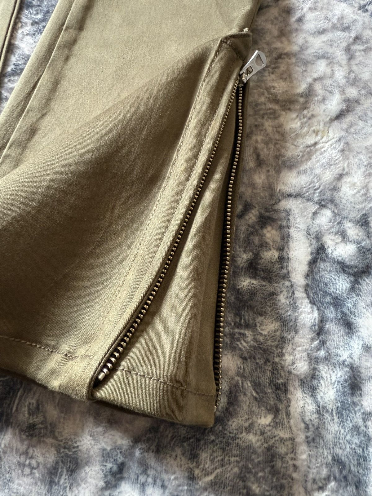 Hysteric Glamour × Japanese Brand Loaded Live Evil Flared Zip Up Ankle Cargo Pants Japan Made Size US 30 / EU 46 - 9 Thumbnail