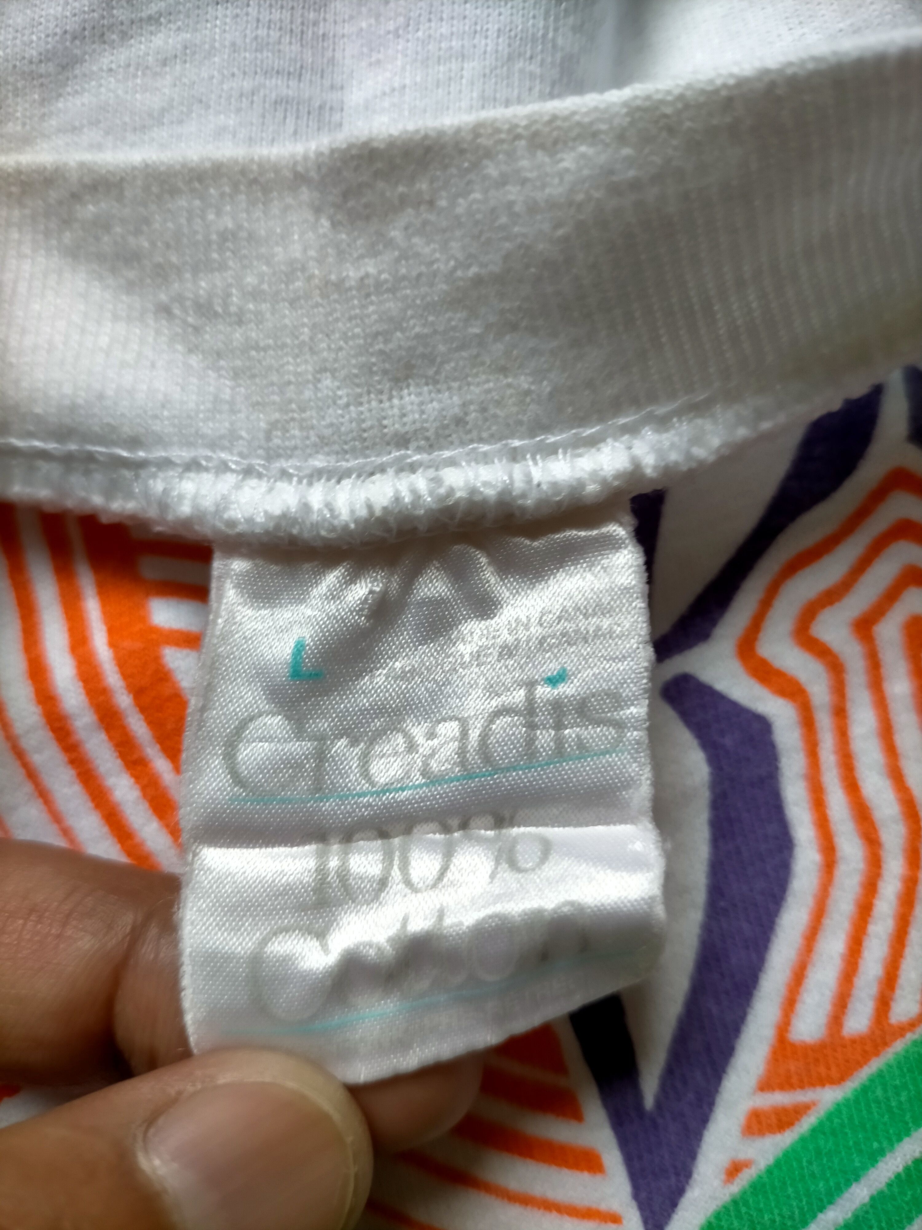 Nike Vintage 80s Nike Running white tee Size US L / EU 52-54 / 3 - 6 Thumbnail