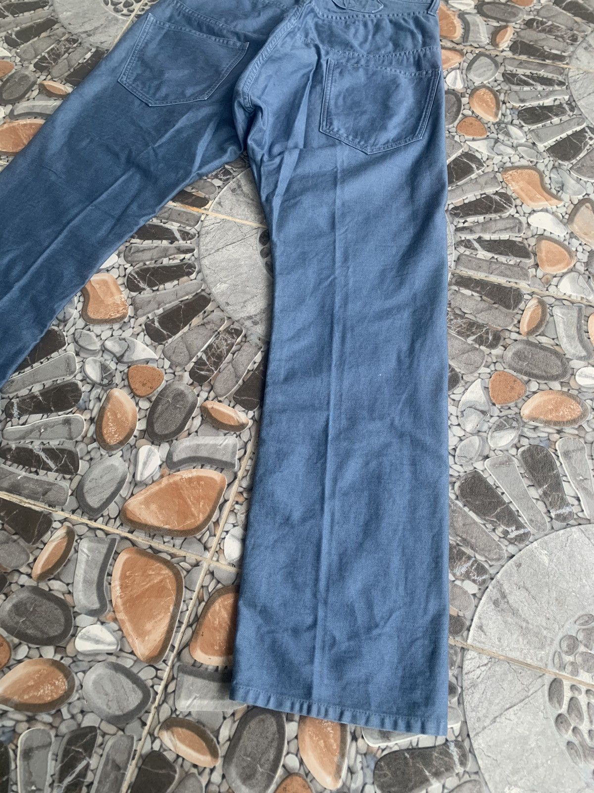 CABANE de ZUCCa × Issey Miyake × Vintage Cabane de Zucca Asymmetrical Button Pants Size US 30 / EU 46 - 9 Thumbnail