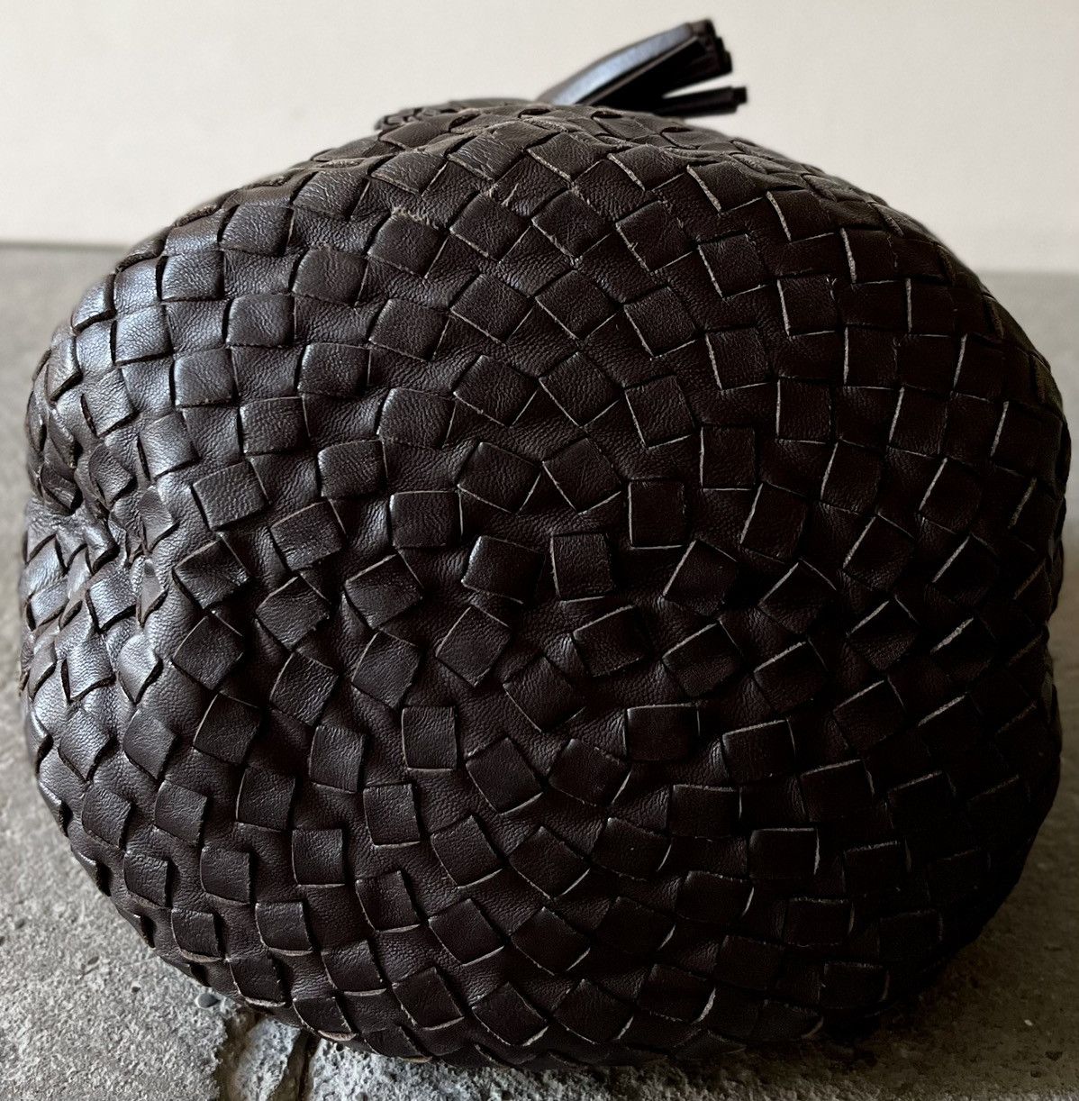 Bottega Veneta Bottega Veneta - Drawstring Tassel Bucket - Shoulder Bag Size ONE SIZE - 6 Thumbnail