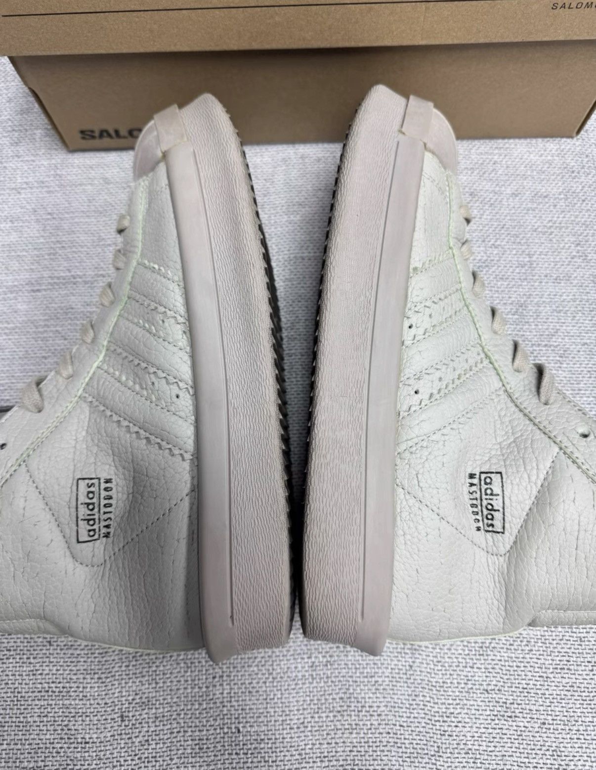 Adidas Adidas x Rick Owens Superstar High K37 Size US 9 / EU 42 - 2 Thumbnail