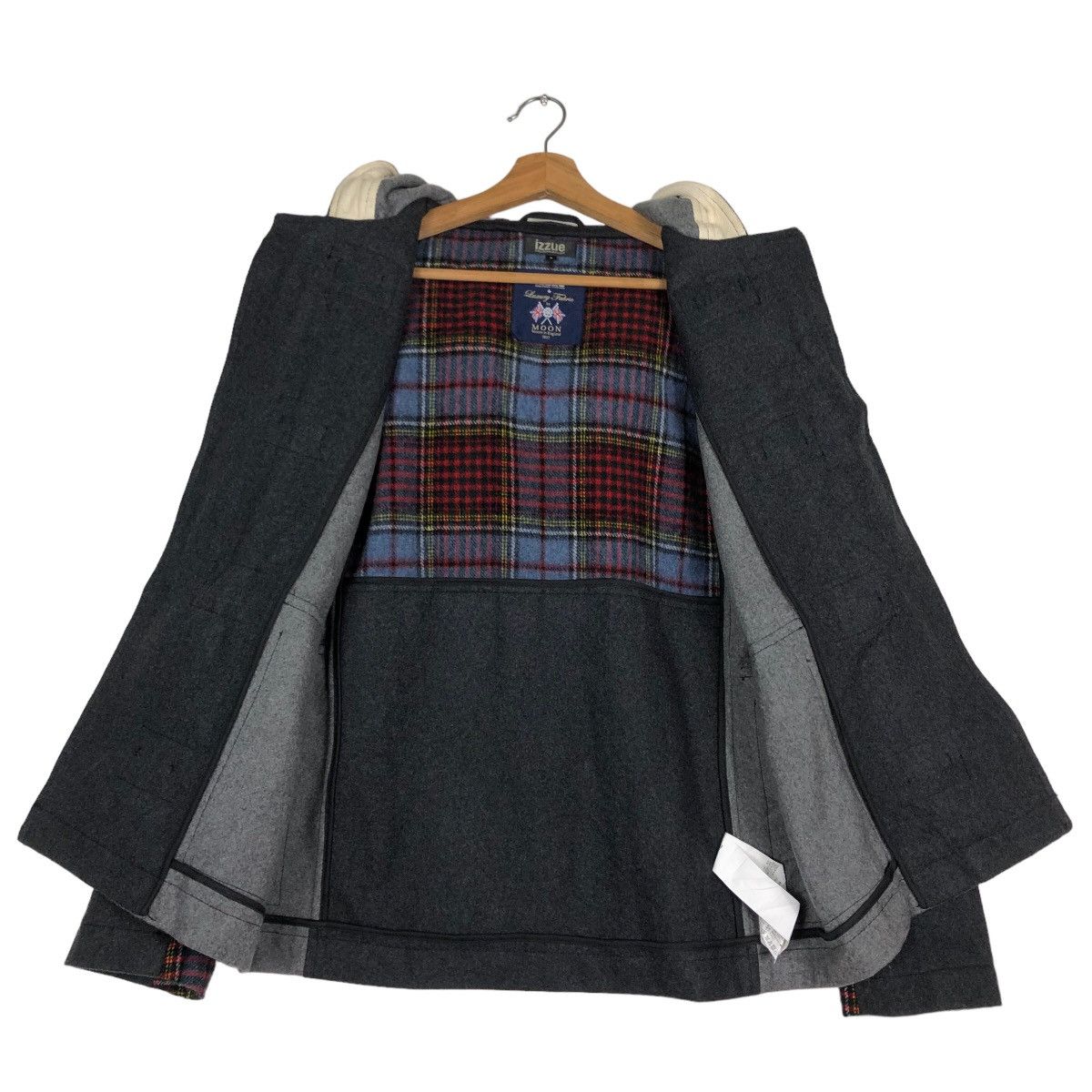Hysteric Glamour 🔥90’s Vintage Wool Jacket Tartan Design Izzue Japan Made Size US M / EU 48-50 / 2 - 11 Thumbnail
