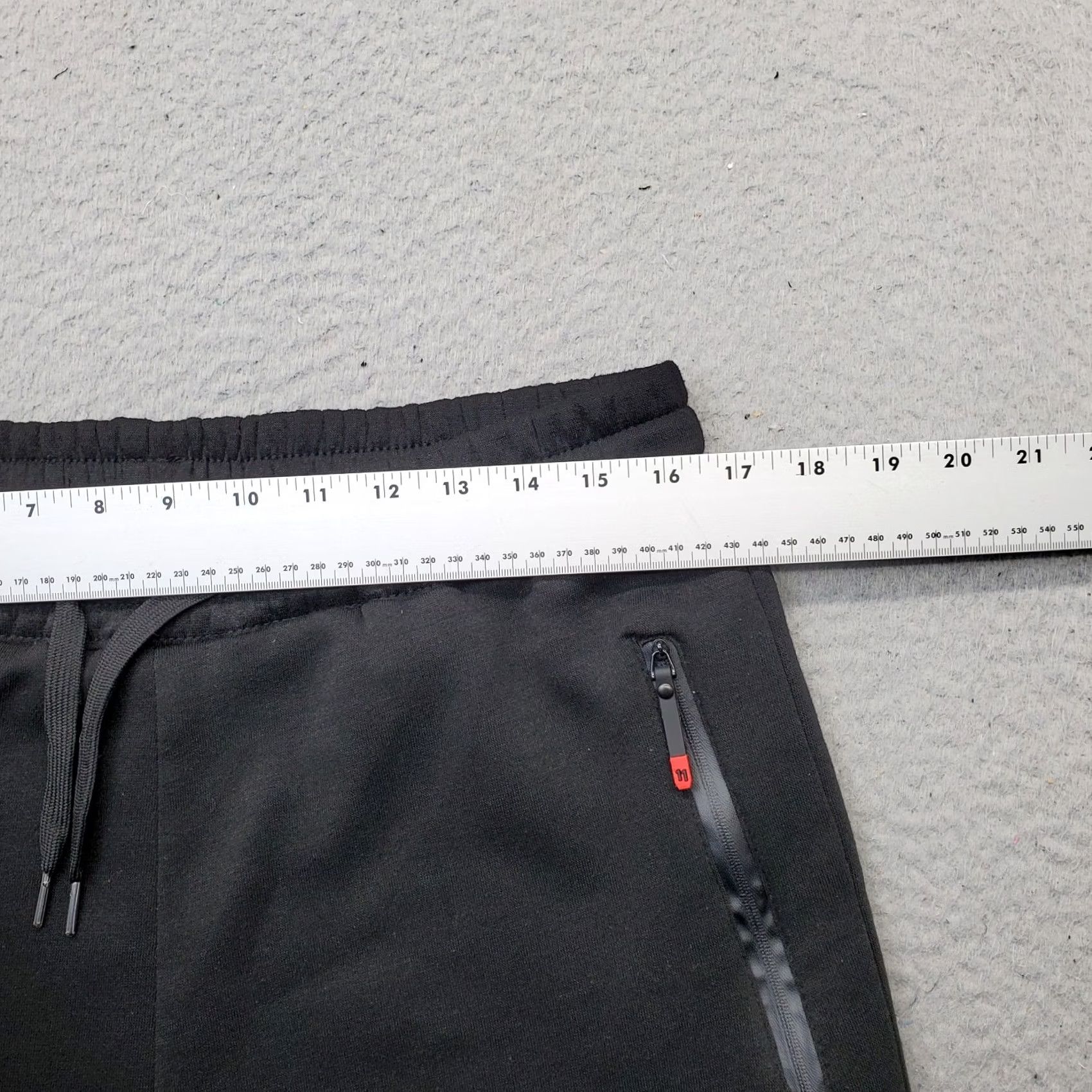 Vintage Bello Mens XL/XXL Black Athletic 4 Bar Sweatpants, Drawstring Waist, Gym & Training, Pockets, Breathable, Regular Size, Inseam 29" Size US 36 / EU 52 - 3 Thumbnail