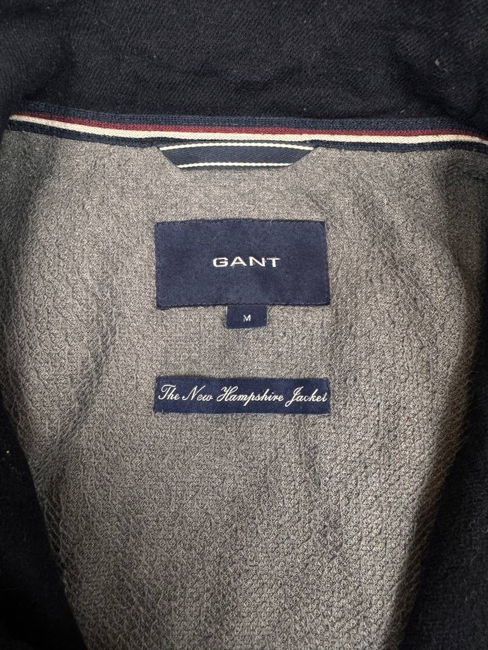 Gant GANT Men's Bomber Jacket Navy The New Hampshire Jacket Size US M / EU 48-50 / 2 - 6 Thumbnail