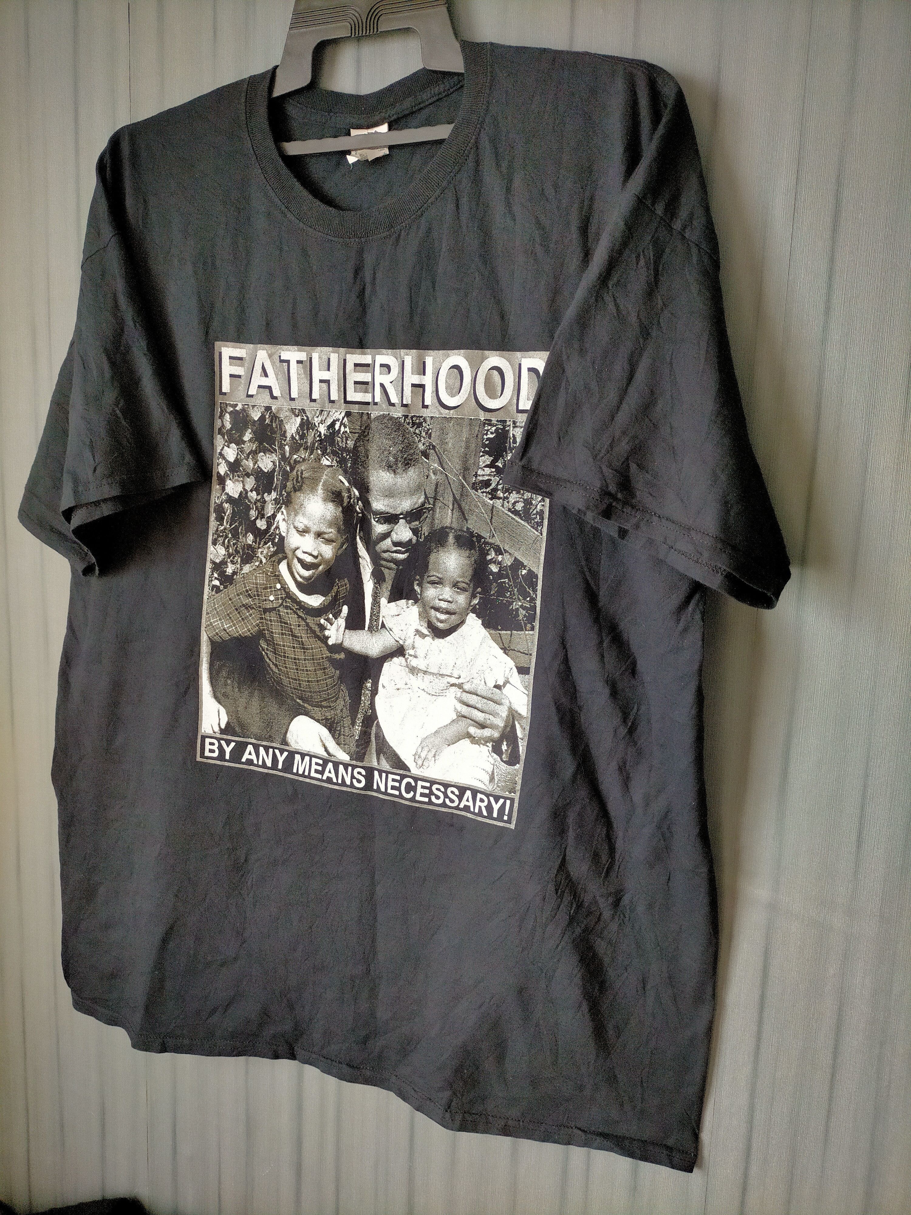 Rap Tees Vintage Malcom X Rap Tees Black tee Size US XXL / EU 58 / 5 - 4 Thumbnail