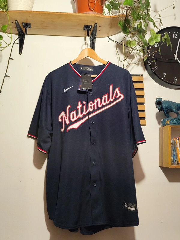 Nike Washington Nationals Nike MLB Jersey Size US XXL / EU 58 / 5 - 1 Thumbnail