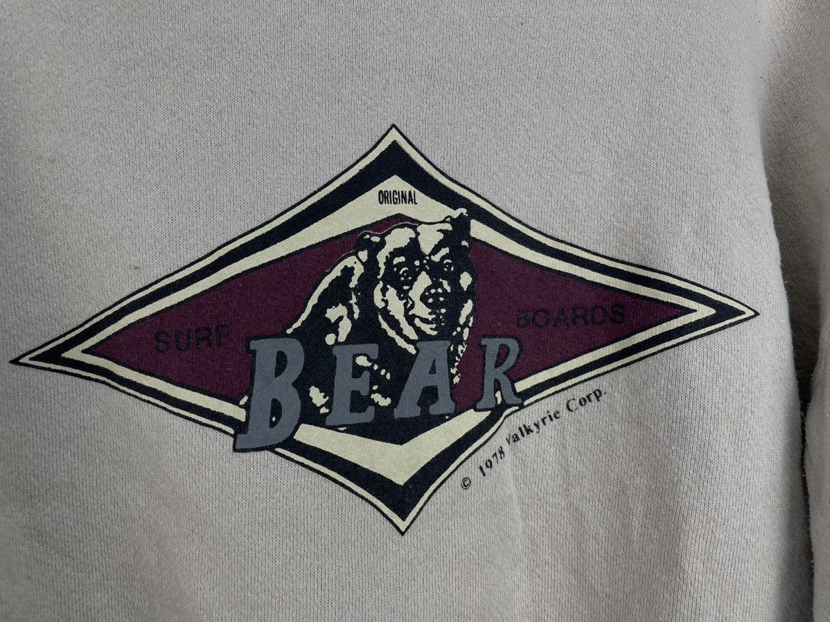 Vintage Vintage 90s Bear Surf boards hoodie Size US M / EU 48-50 / 2 - 5 Thumbnail