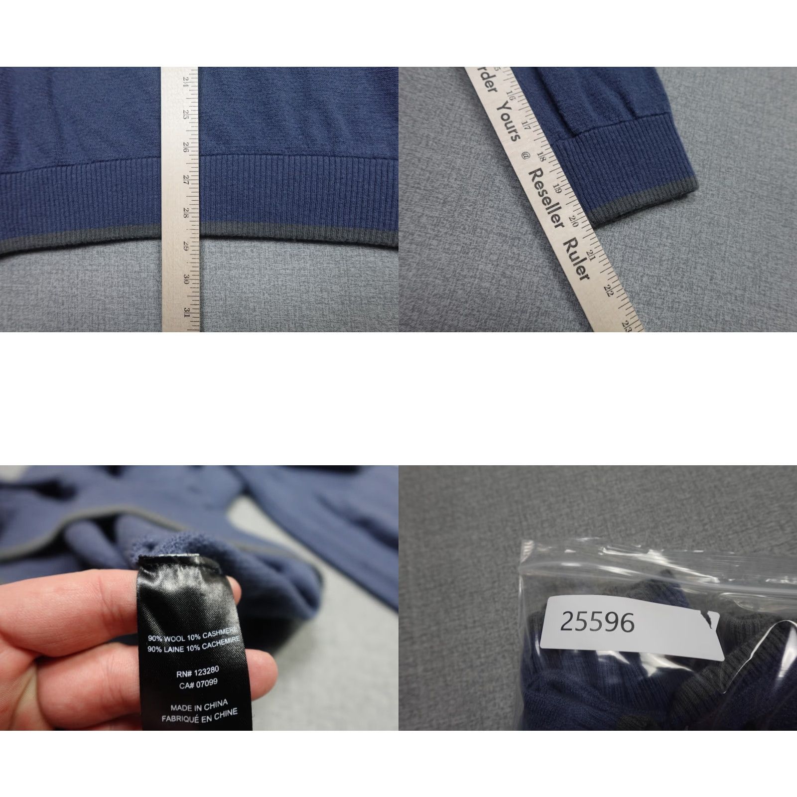 TravisMathew Travis Mathew Sweater Mens 2XL Blue Crewneck Wool Cashmere Pullover Golf Shirt Size US XXL / EU 58 / 5 - 8 Thumbnail