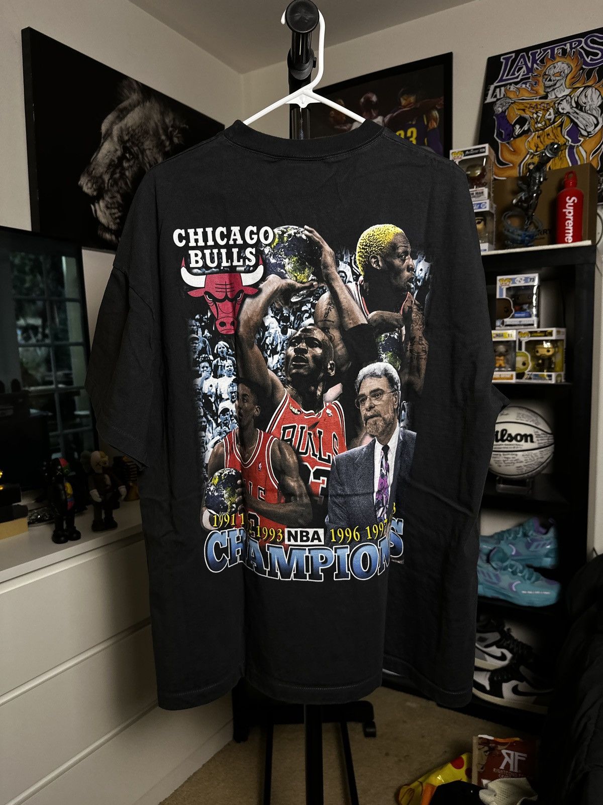 NBA NBA Chicago Bulls Tee🏀🔥 Size US XL / EU 56 / 4 - 7 Thumbnail