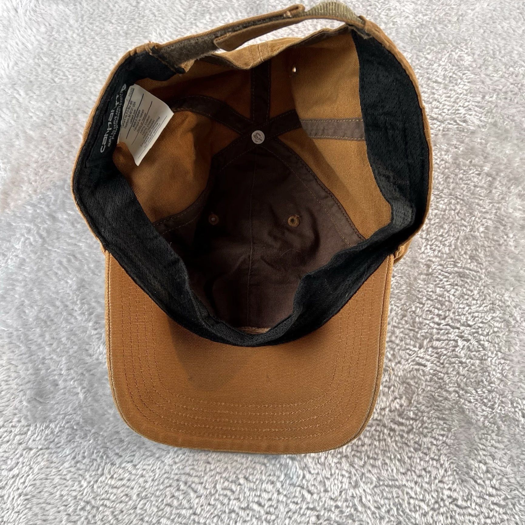 Carhartt Carhartt Odessa Hat One Size Tan Canvas Work Cap Utility Size ONE SIZE - 5 Thumbnail