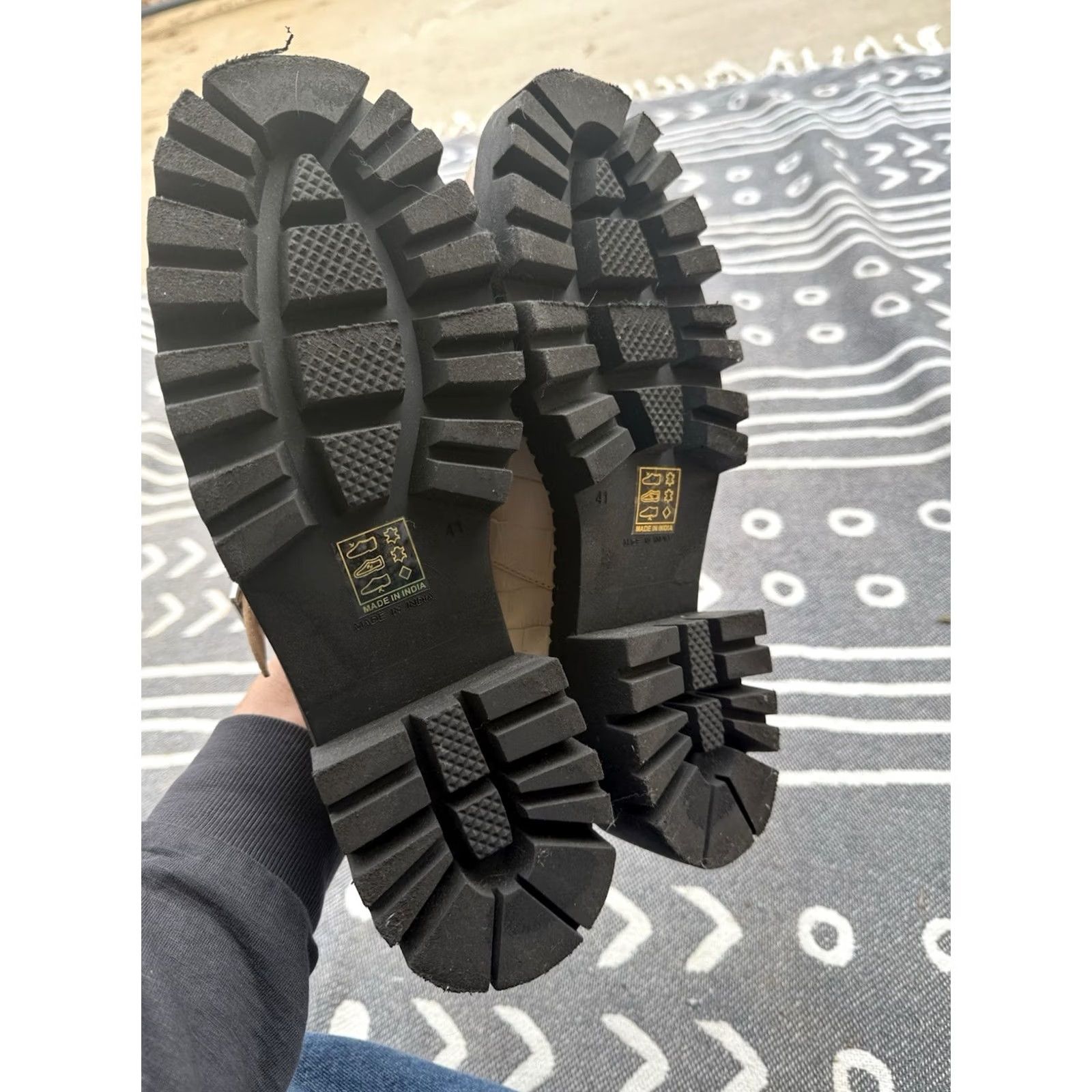 Free People Free People Stella Mary Jane Platform Pump Heel Womens Afterglow 11 Leather Buckle Ankle Strap Block Mid 2-2.9in - NWOT Size US 11 / IT 41 - 7 Thumbnail