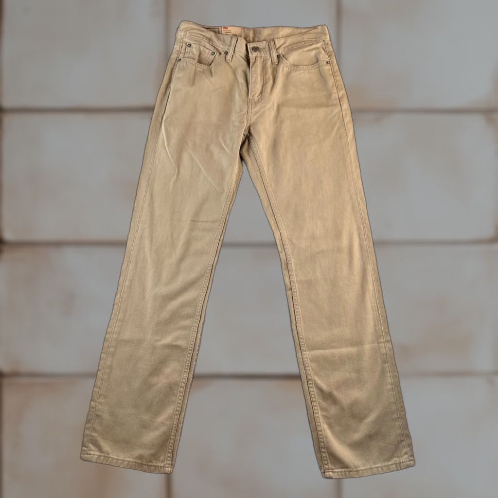 Levi's Levi's 514 Pants Mens 30x32 Beige Straight Fit Chino NWT Baggy? No Size US 30 / EU 46 - 1 Thumbnail