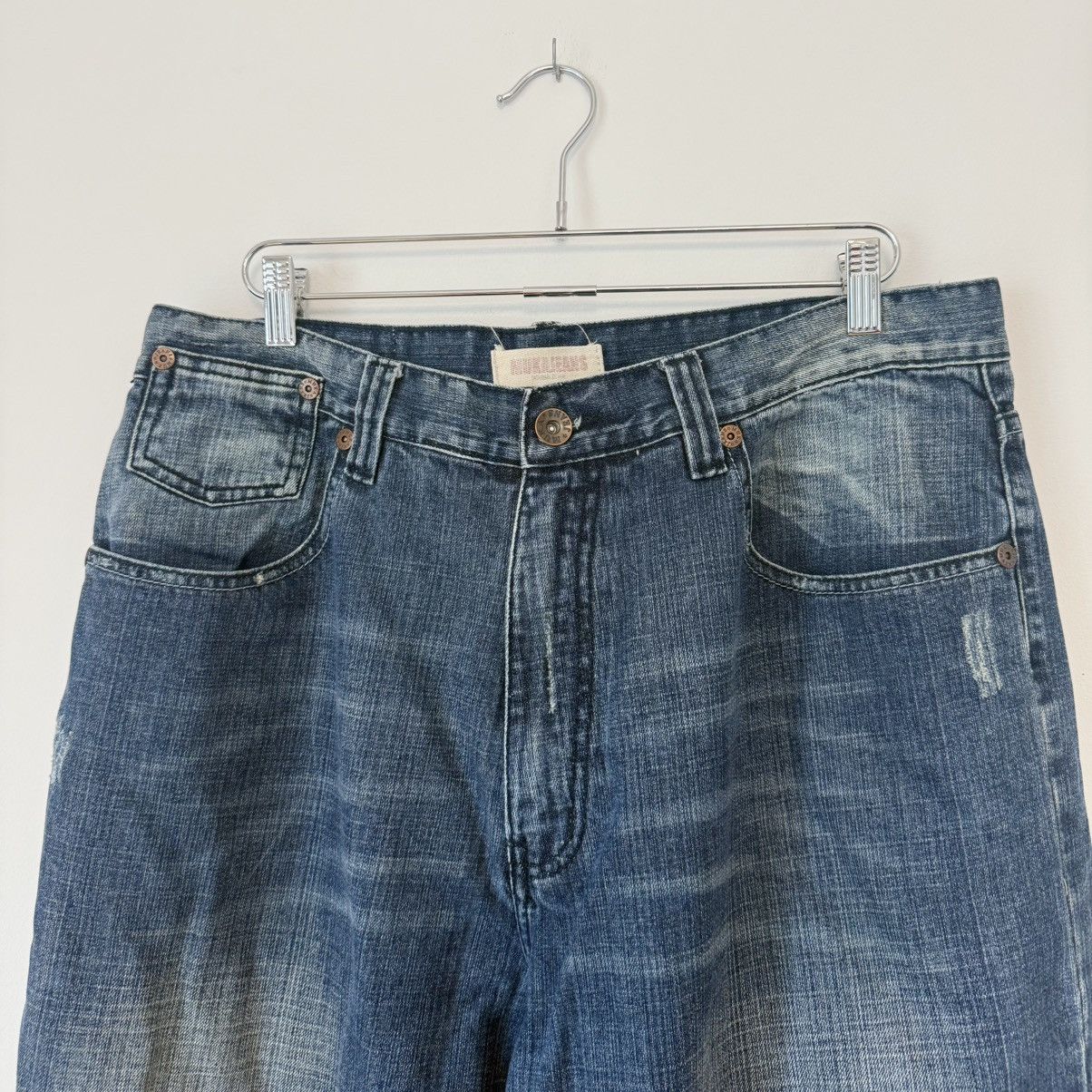 Vintage Vtg 2000s Muka Faded Distressed Baggy Jeans Skater Y2K Size US 38 / EU 54 - 8 Thumbnail