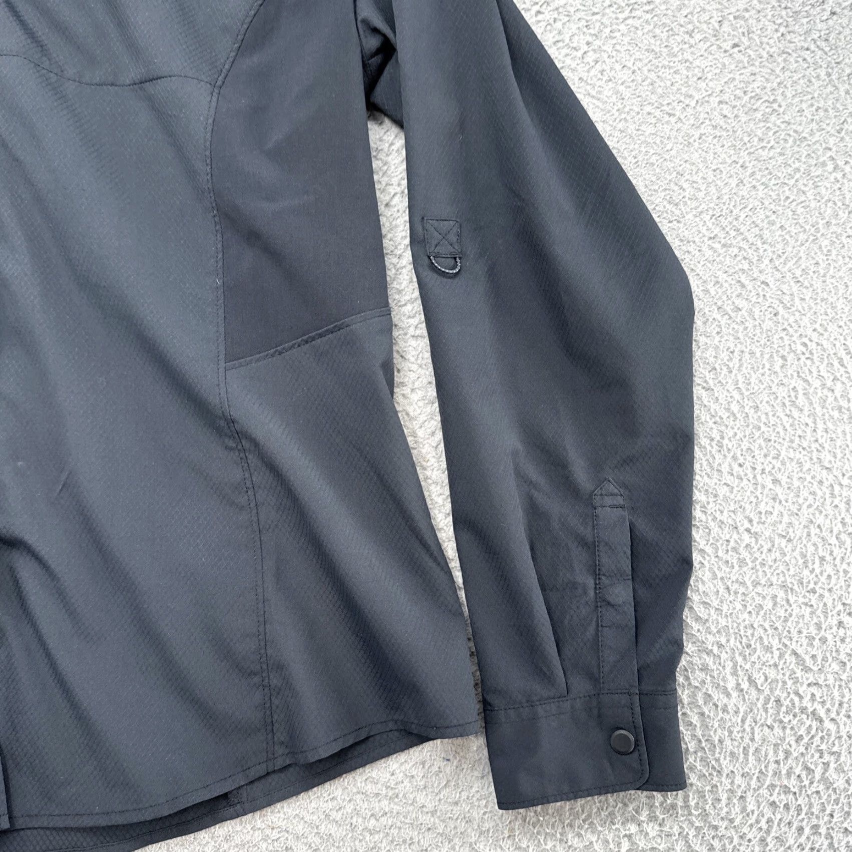 Vintage Gander Mountain Guide Series Black Snap Up Roll Tab Sleeve Shirt Top Size Large Size L / US 10 / IT 46 - 2 Thumbnail