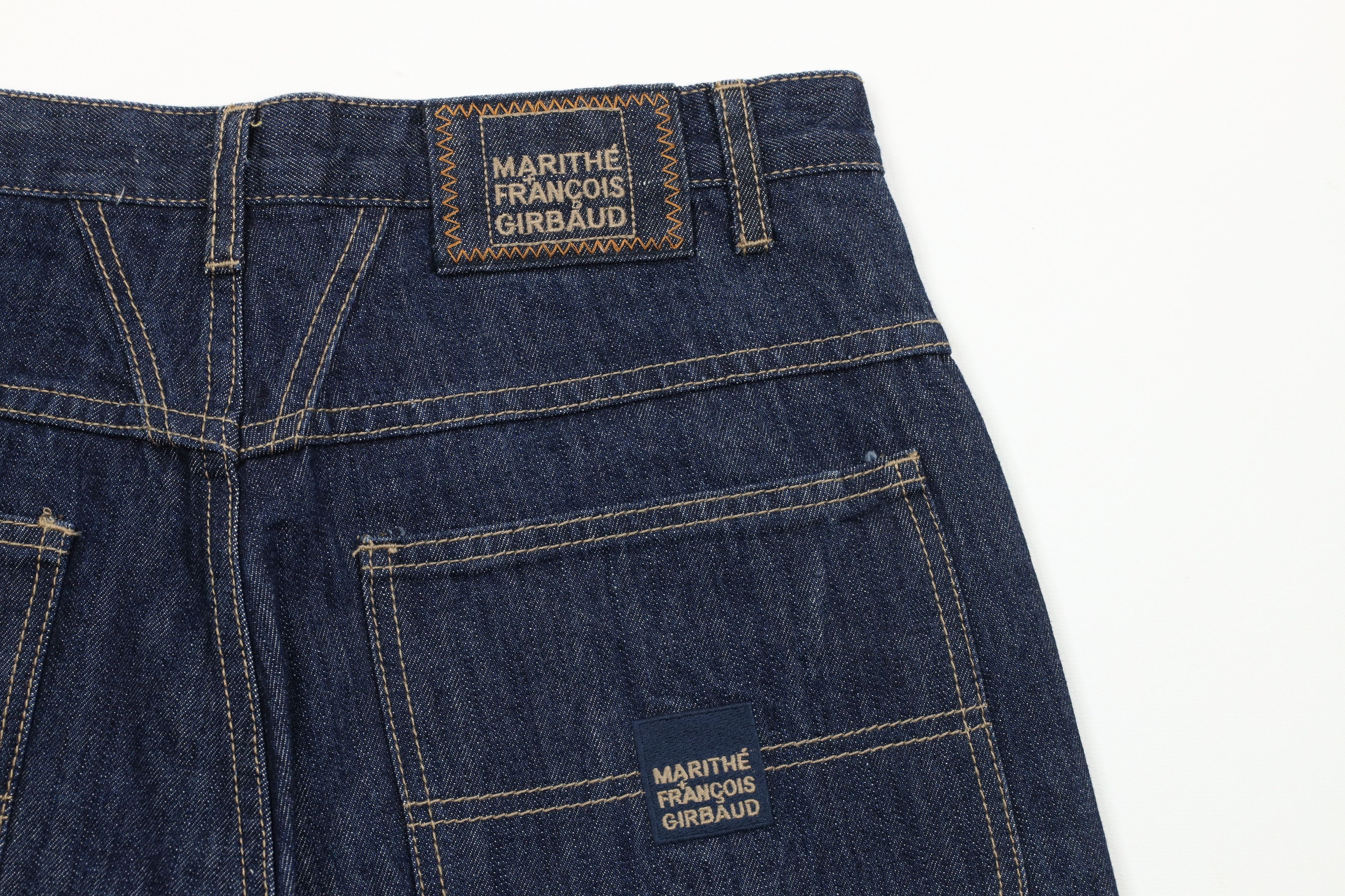 Marithe + Francois Girbaud × Vintage Deadstock Vintage Marithe Francois Girbaud Denim Jean Shorts Size US 31 - 11 Thumbnail