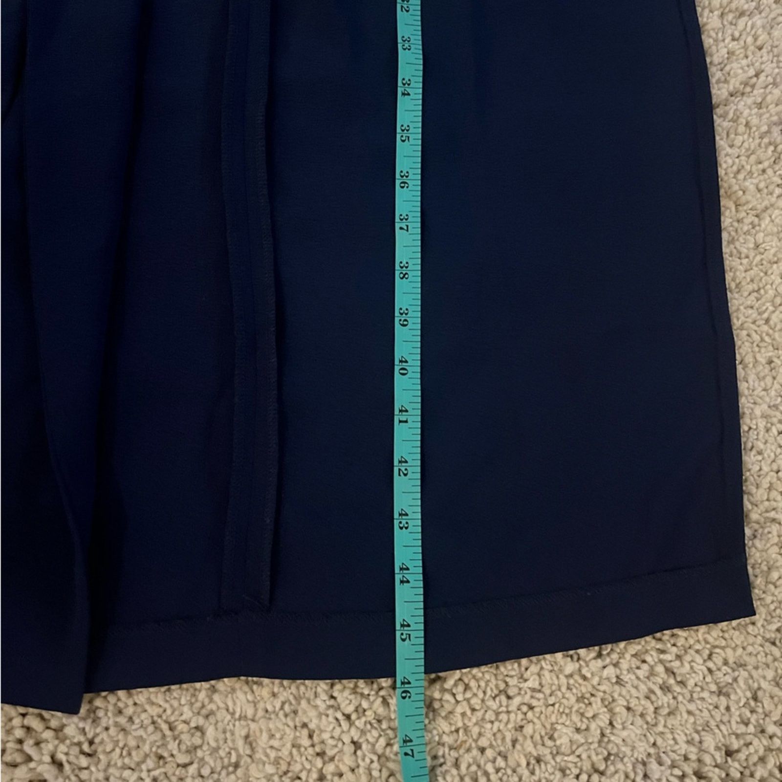 ELLIATT NWT Elliatt Navy Blue Midi Asymmetrical Hem Dress Medium Size M / US 6-8 / IT 42-44 - 11 Thumbnail