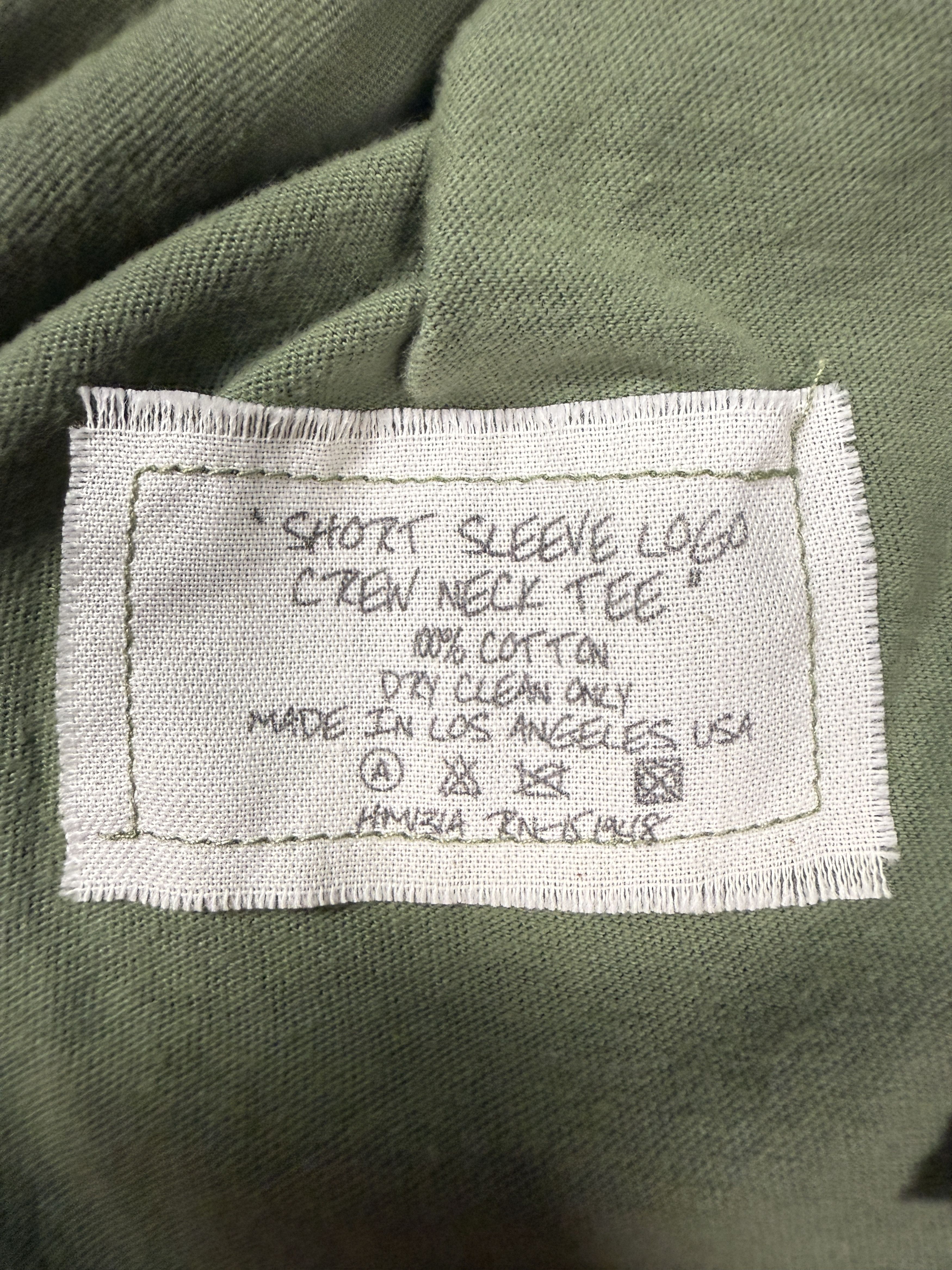 Greg Lauren Greg Lauren Short Sleeve Logo Crew Neck Tee Size US XL / EU 56 / 4 - 6 Thumbnail